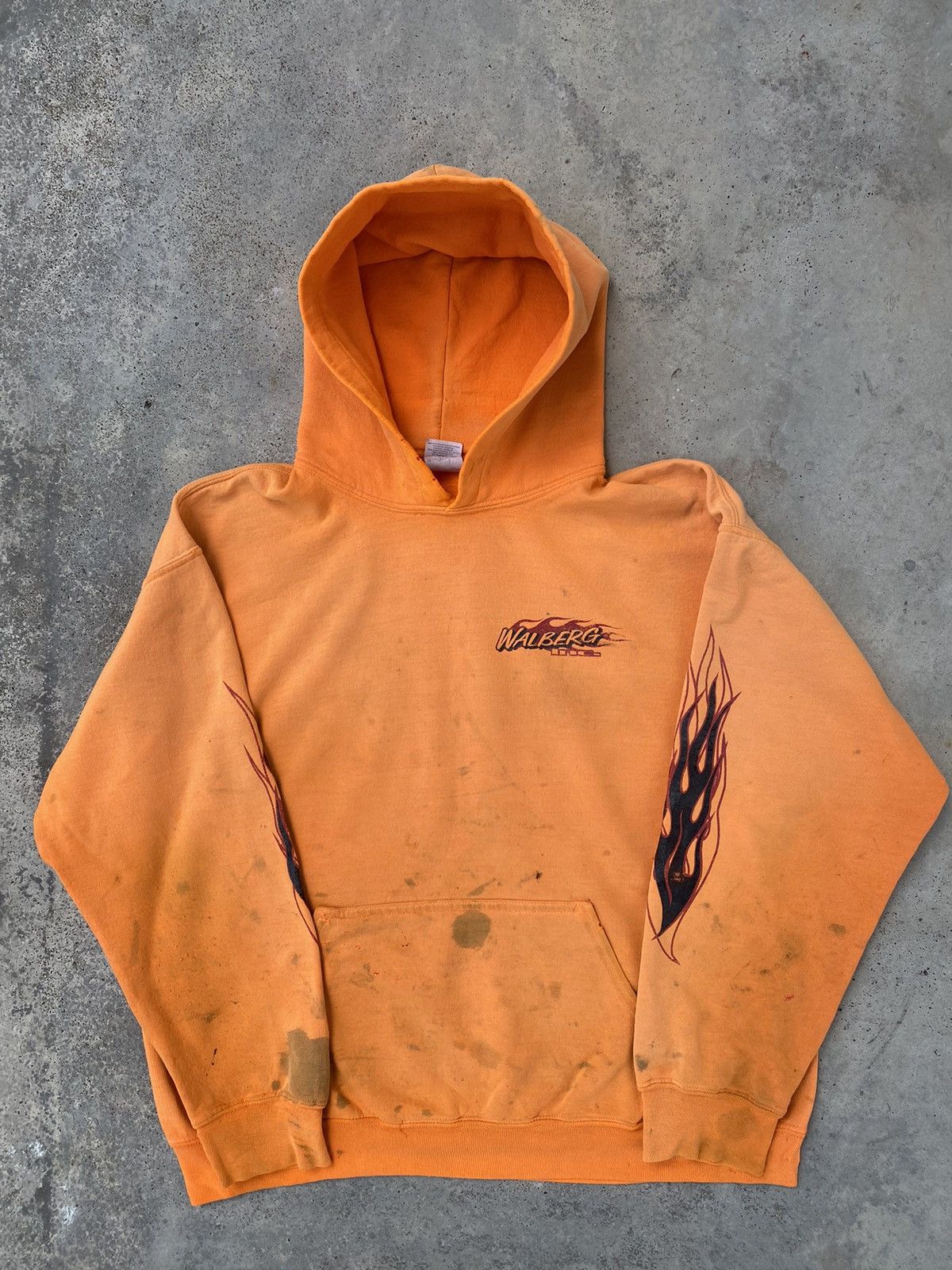 Harley Davidson Crazy Vintage Flame Harley Styled Boxy Hoodie Size US L / EU 52-54 / 3 - 1 Thumbnail