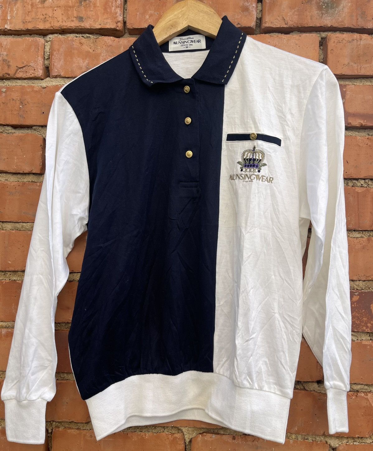 Grand Slam Vintage Grandslam Munsingwear Polo Shirt Single Pocket Size US M / EU 48-50 / 2 - 1 Thumbnail