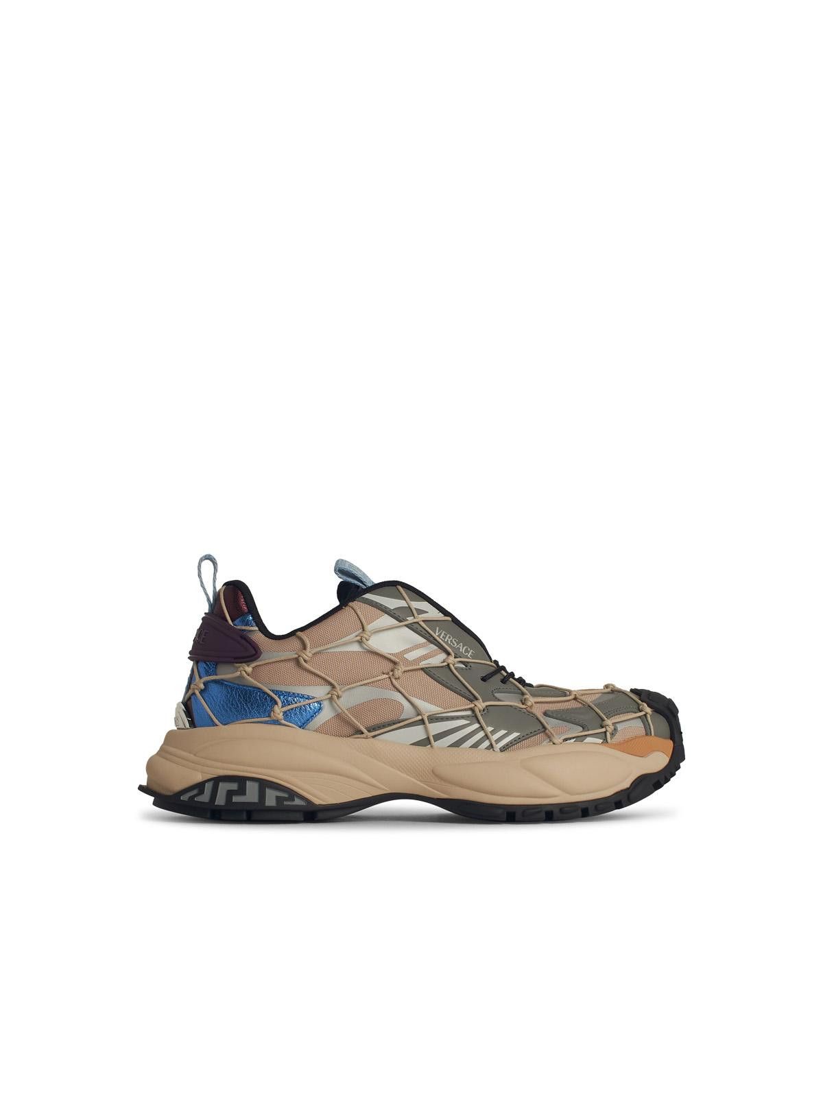 スニーカー VERSACE Multicolor Leather Odissea Sneakers Versace Multicolor leather Odissea sneakers - Multicoloured