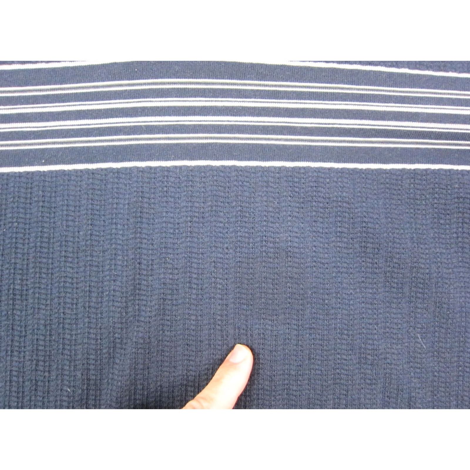 No Fear VINTAGE No Fear Polo Shirt Mens XL Blue Golf Y2K Striped Knit Polo Size US XL / EU 56 / 4 - 3 Thumbnail