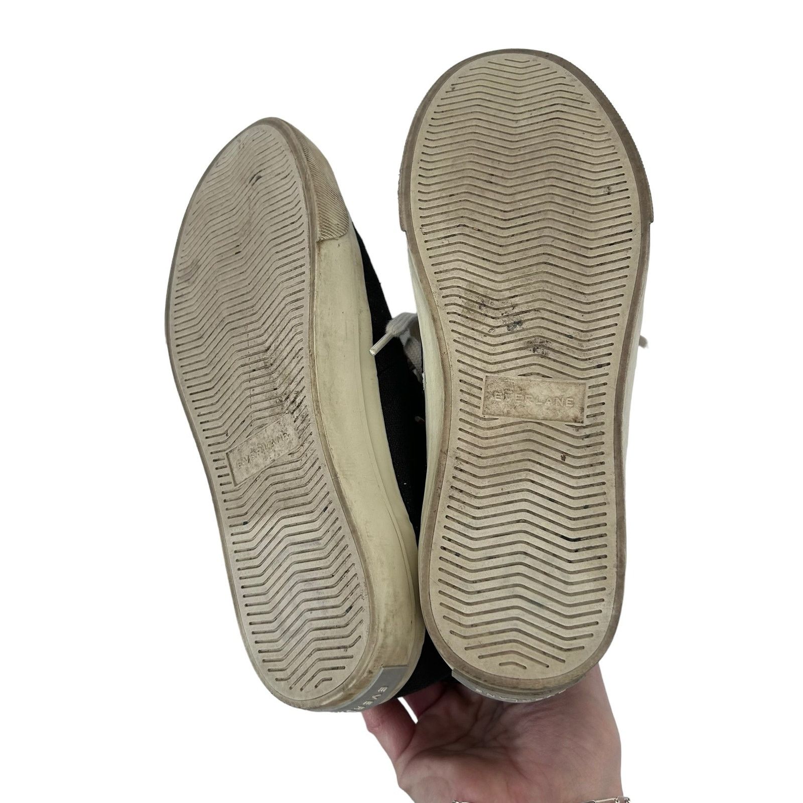 Everlane Everlane Black The Forever High Top Sneakers Sz 7 Size US 7 / IT 37 - 5 Thumbnail