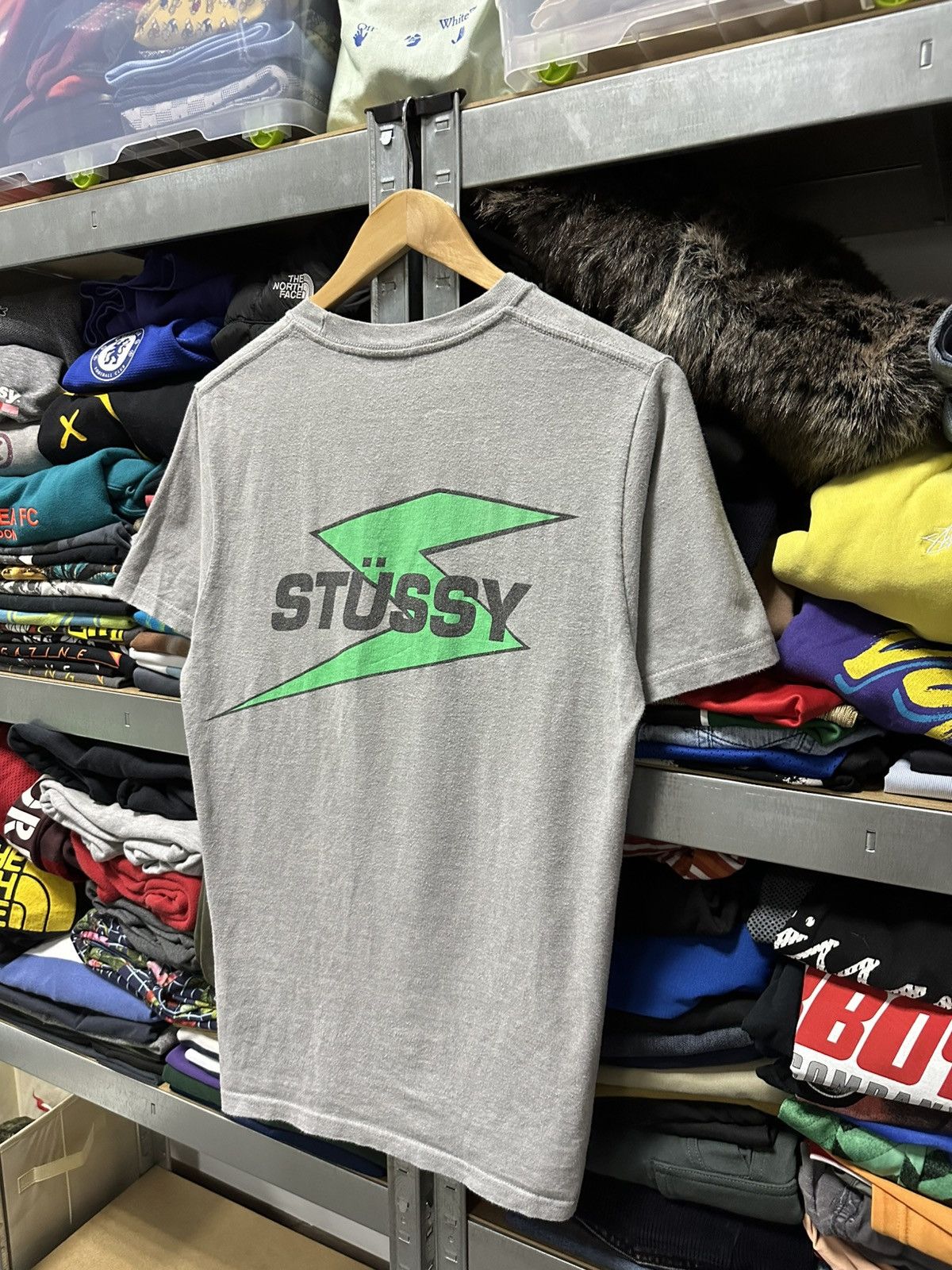 Stussy Vintage Stussy T Shirt Tee Lightning Logo Baggy 90s y2k Size US S / EU 44-46 / 1 - 14 Thumbnail
