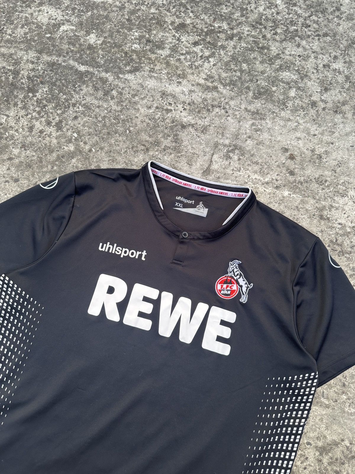Vintage Uhlsport 1.FC Koln Soccer Jersey Blokecore Rare VTg 2XL Size US XXL / EU 58 / 5 - 2 Thumbnail