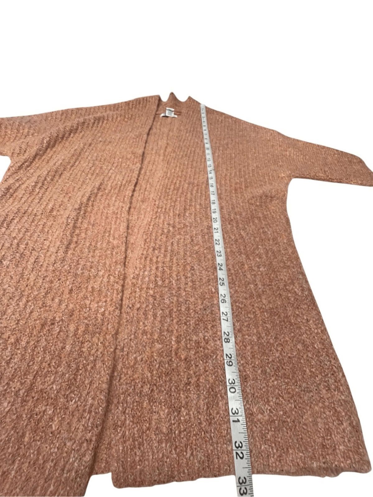 William Rast WILLIAMRAST Open Cardigan Rose Sz M NWT Size M / US 6-8 / IT 42-44 - 6 Thumbnail