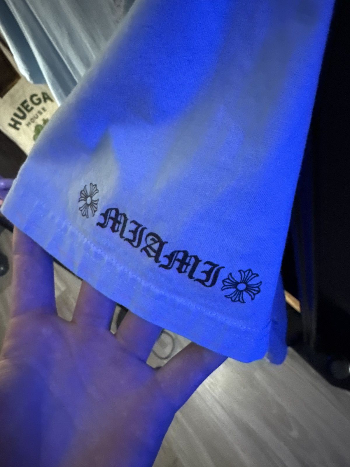 Chrome Hearts Blue Chrome Heart Art Basel Exclsuive Size US XL / EU 56 / 4 - 2 Thumbnail