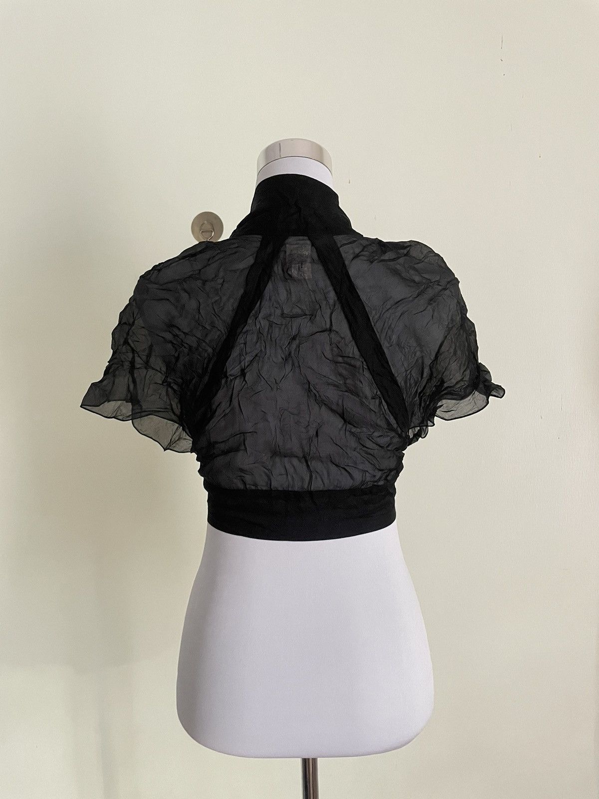 Alberta Ferretti × Vintage Mesh Top by Philosophy Di Alberta Ferretti Size M / US 6-8 / IT 42-44 - 2 Thumbnail