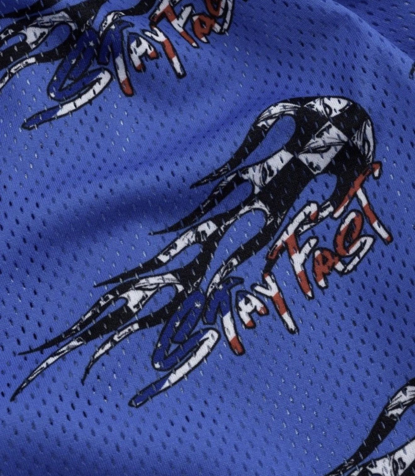 Eric Emanuel Eric Emanuel X Matty Boy Shorts Blue Size Medium Size US 32 / EU 48 - 2 Thumbnail