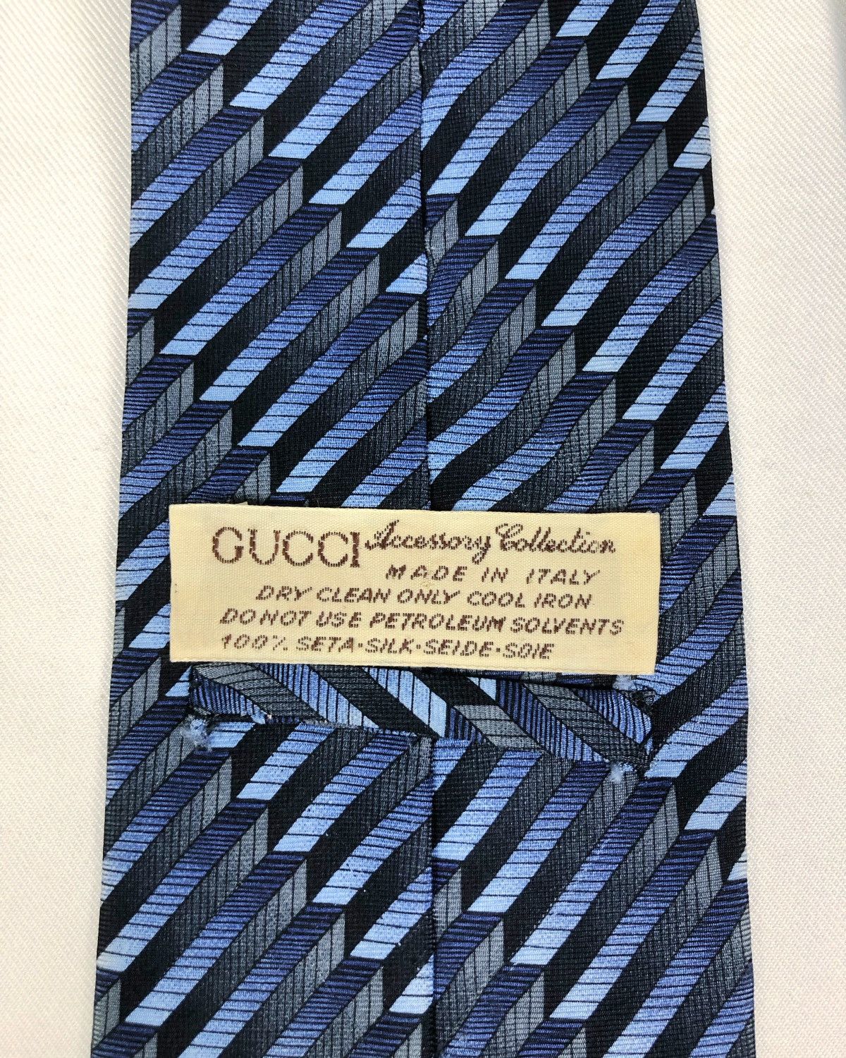 Gucci Rare Vintage Gucci Silk Tie Size ONE SIZE - 7 Thumbnail
