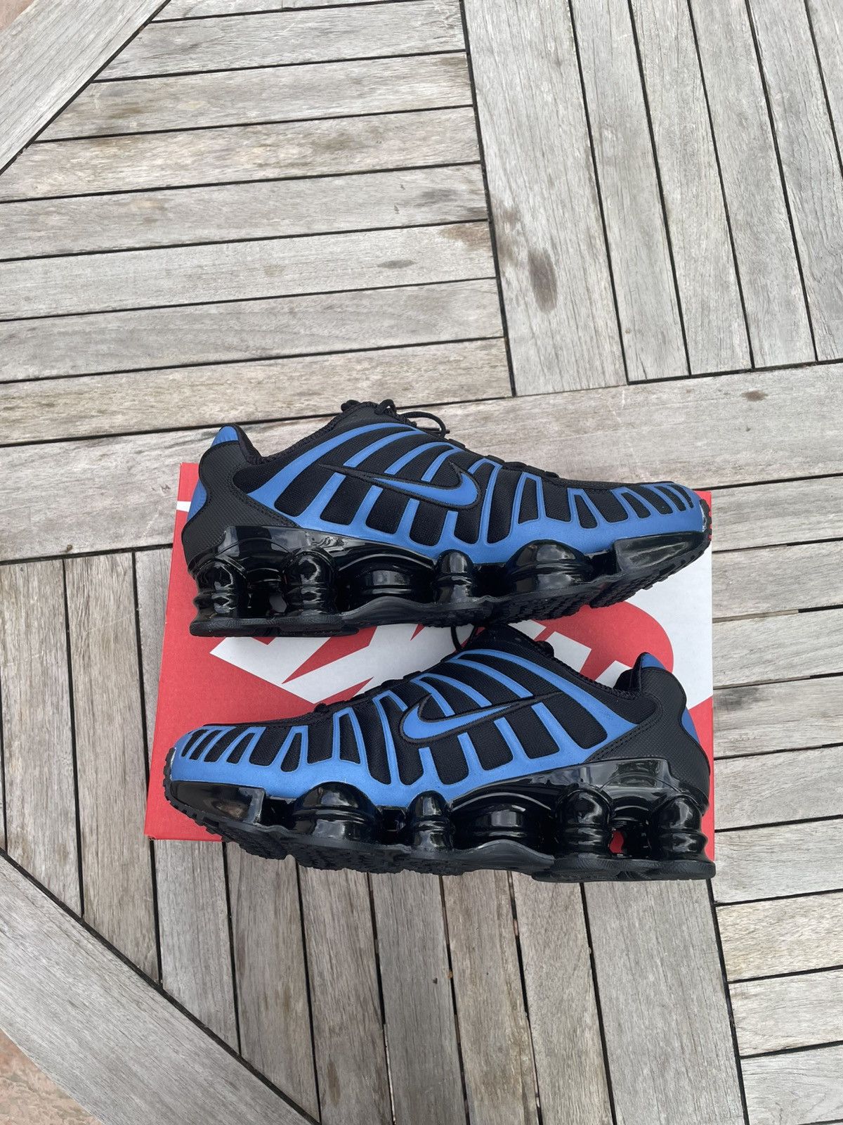 Nike Nike Shox TL in blue and black Size US 9.5 / EU 42-43 - 1 Thumbnail
