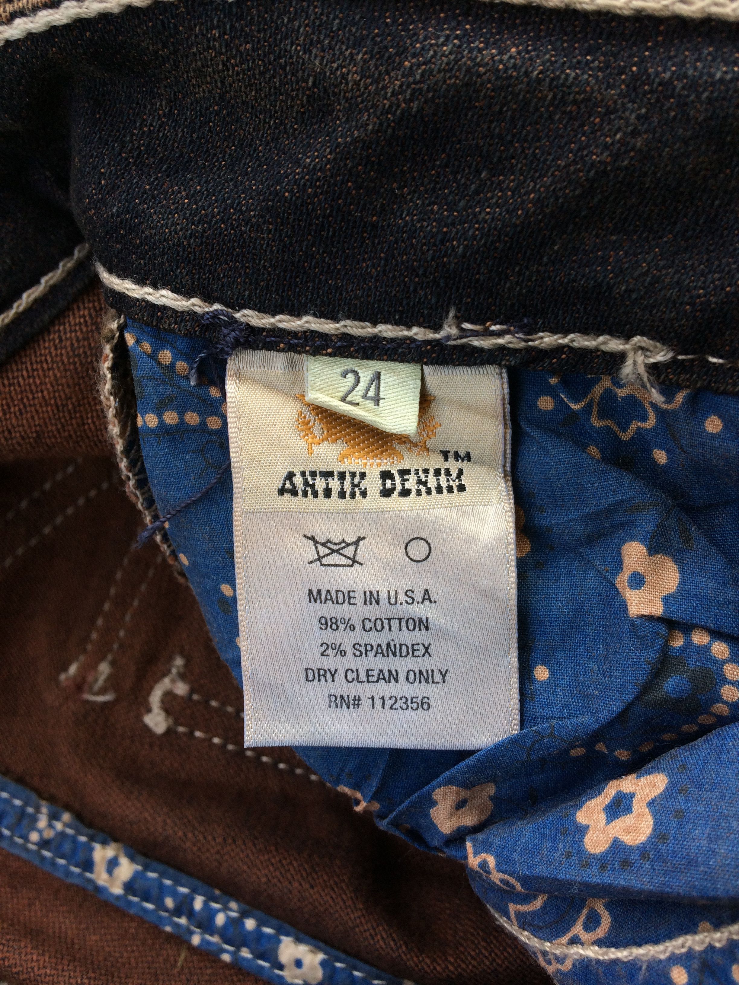 Japanese Brand Low Waist Wide Leg Flared Jeans #D-820 Size 24" / US 00 / IT 34 - 11 Thumbnail