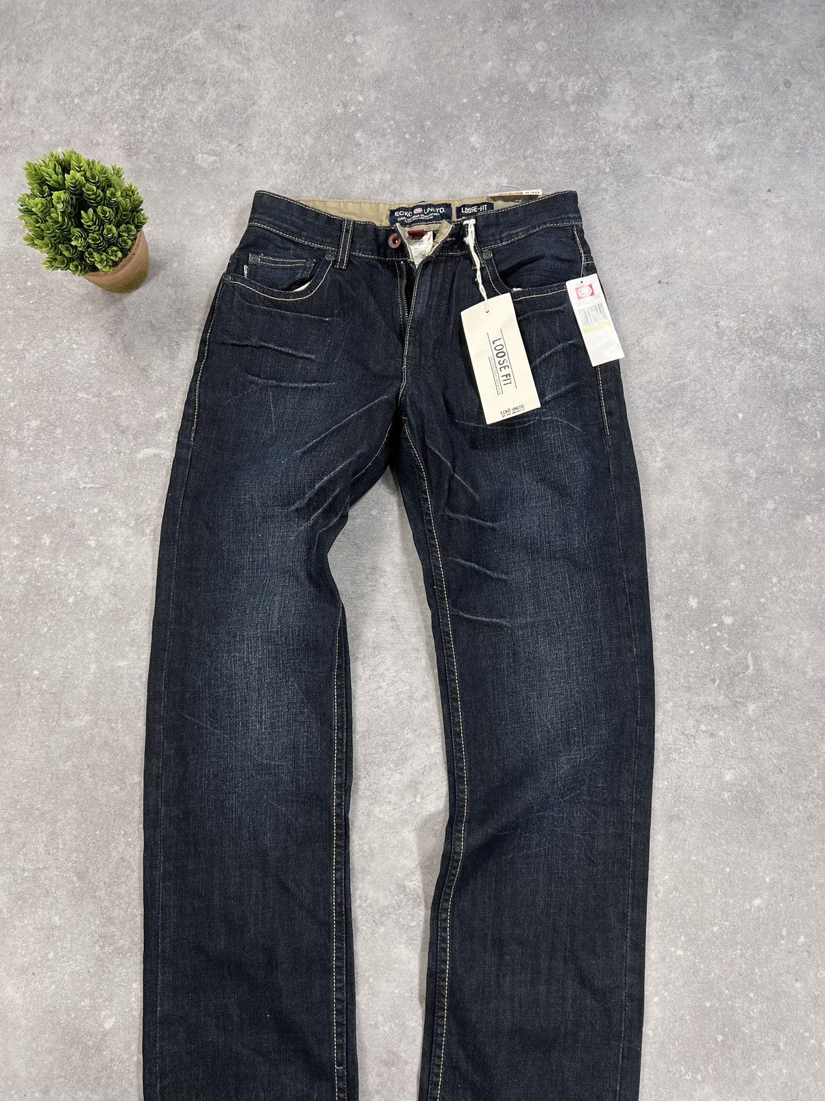 Ecko Unltd. × Vintage Vintage Y2k Ecko Unltd. Loose Fit Denim Pants 00s Grunge Size US 30 / EU 46 - 4 Thumbnail