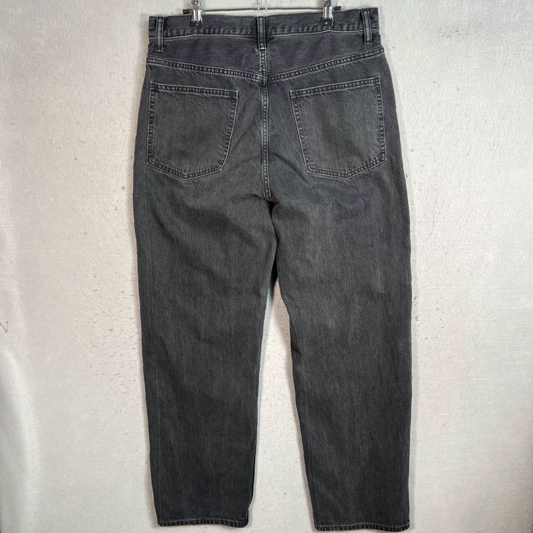 Uniqlo VINTAGE Uniqlo Jeans Adult 32 Gray Denim 100% Cotton Straight Leg 5-Pocket Mens Size US 32 / EU 48 - 2 Thumbnail