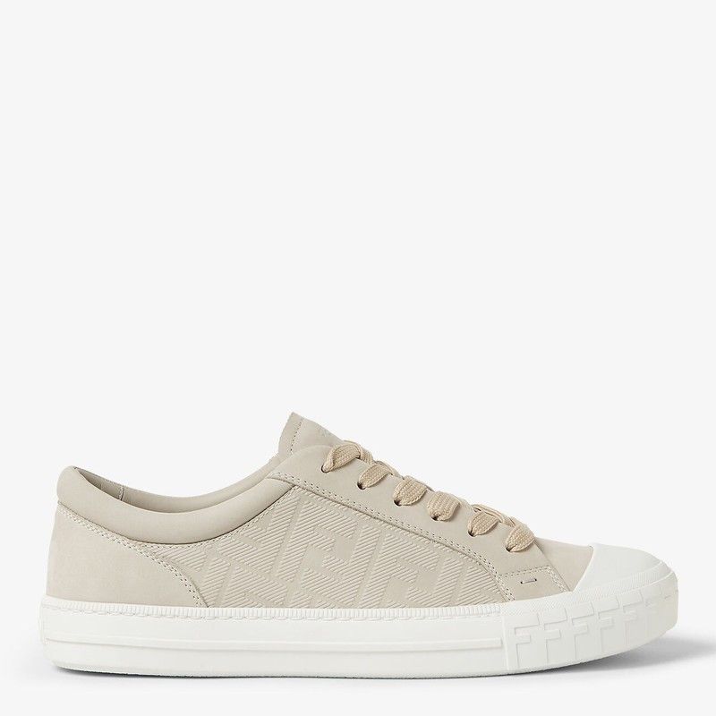 Fendi Fendi Fendi Flow Sneaker In Beige Nubuck Size US 6.5 / EU 39-40 - 1 Thumbnail