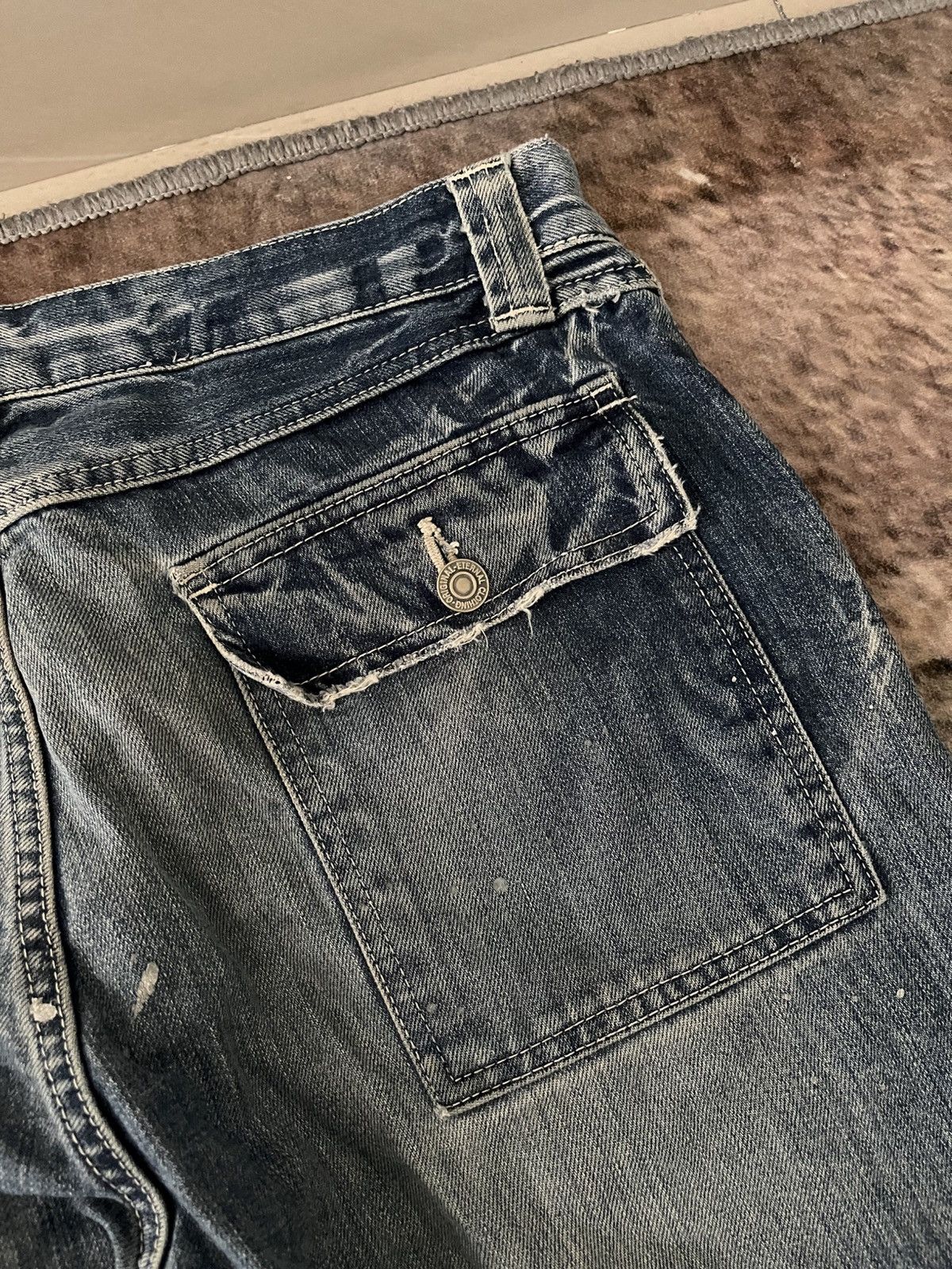 Eternal × Japanese Brand × Vintage Baggy Eternal Workwear Denim Size US 34 / EU 50 - 3 Thumbnail