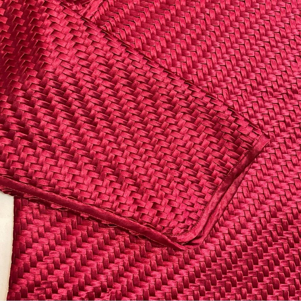 Chicos New Chico's Travelers Open Front Weave Red Jacket Size 3 US Size XL / US 12-14 / IT 48-50 - 5 Thumbnail