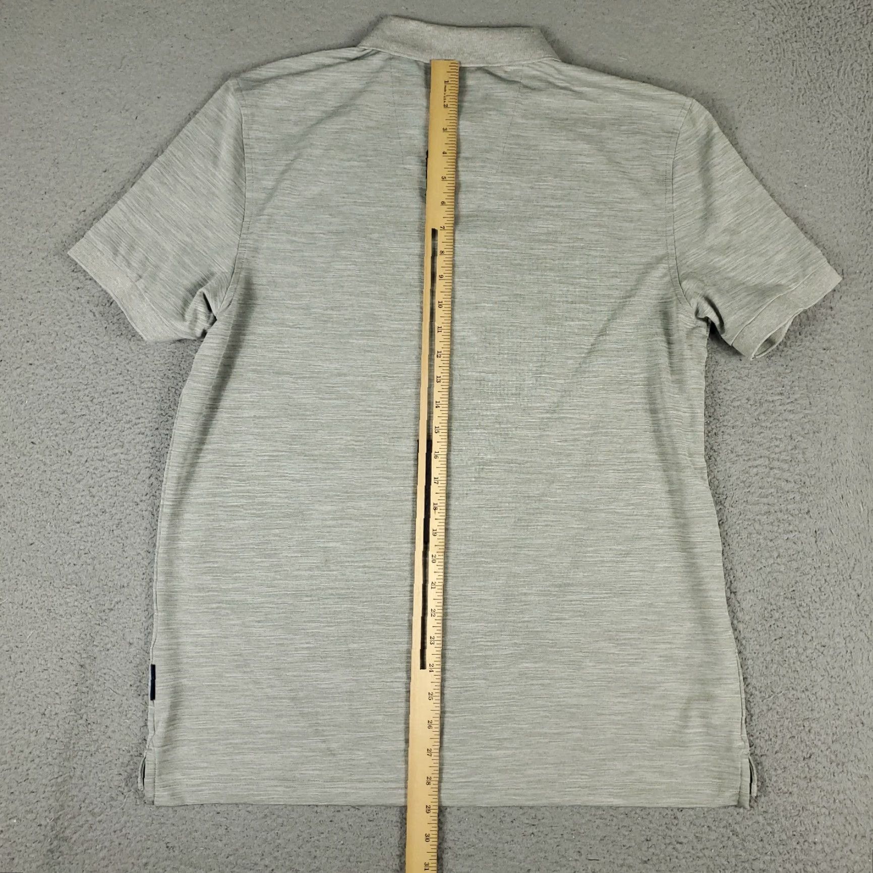 Nautica Nautica Polo Shirt Mens Size Large Gray Polyester Casual Short Sleeve Adult Size US L / EU 52-54 / 3 - 3 Thumbnail