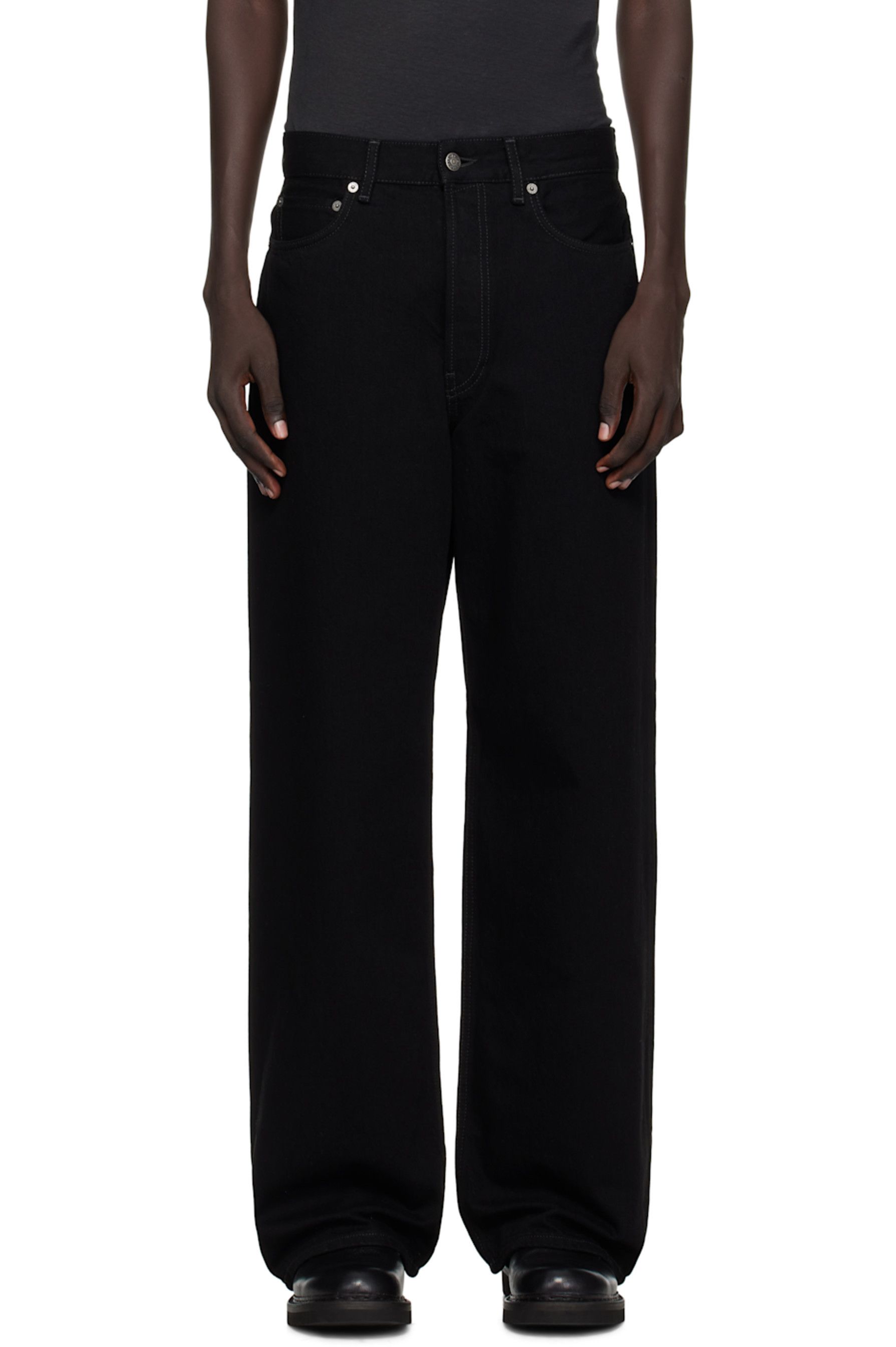 Acne Studios Acne Studios 1981 Black Denim Size US 32 / EU 48 - 7 Thumbnail