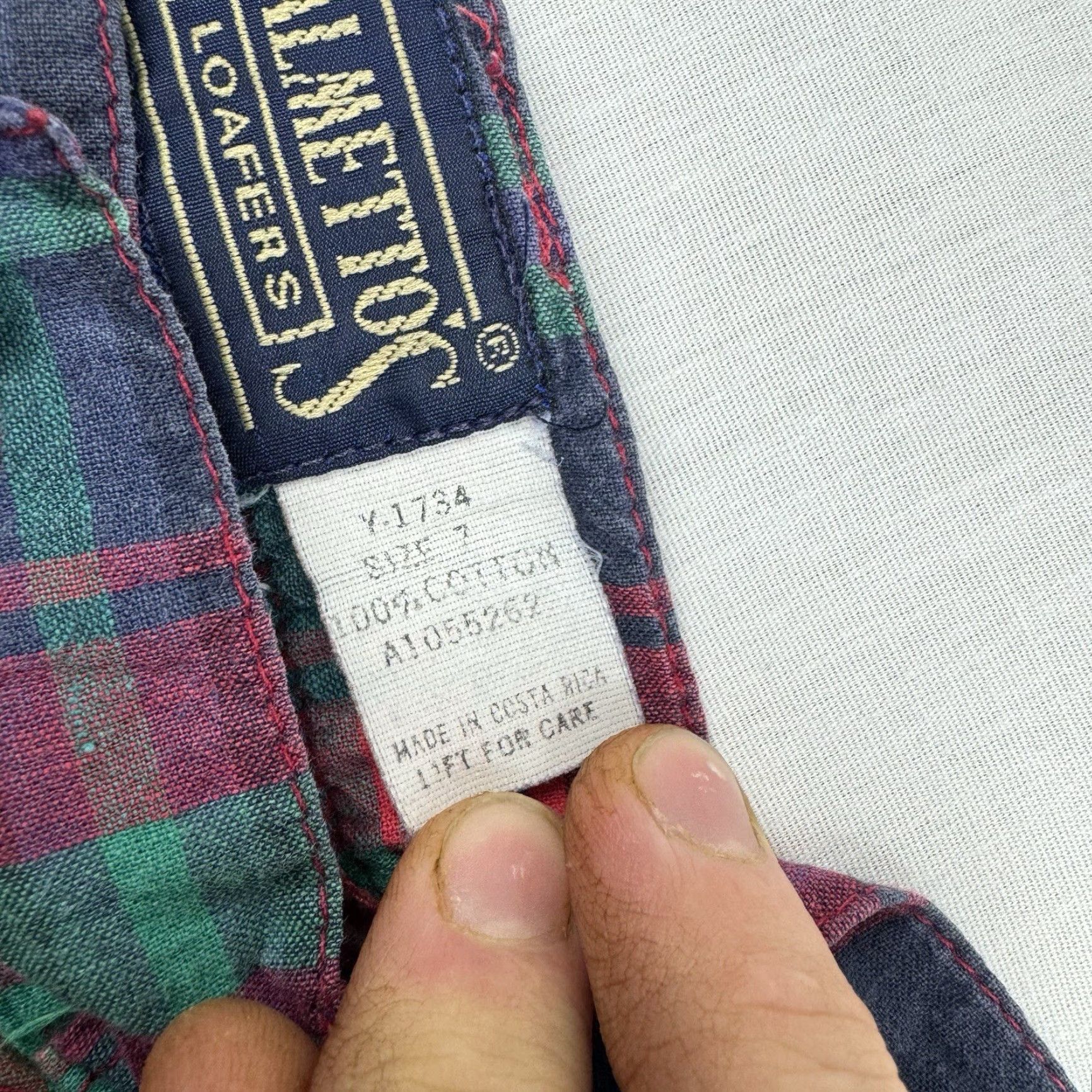 Vintage VINTAGE Palmetto’s Loafers Palmettos Loafers Golf Shorts Womens 7 Red Plaid Sports Casual 70s Talon Shirt Size 28" / US 6 / IT 42 - 5 Thumbnail