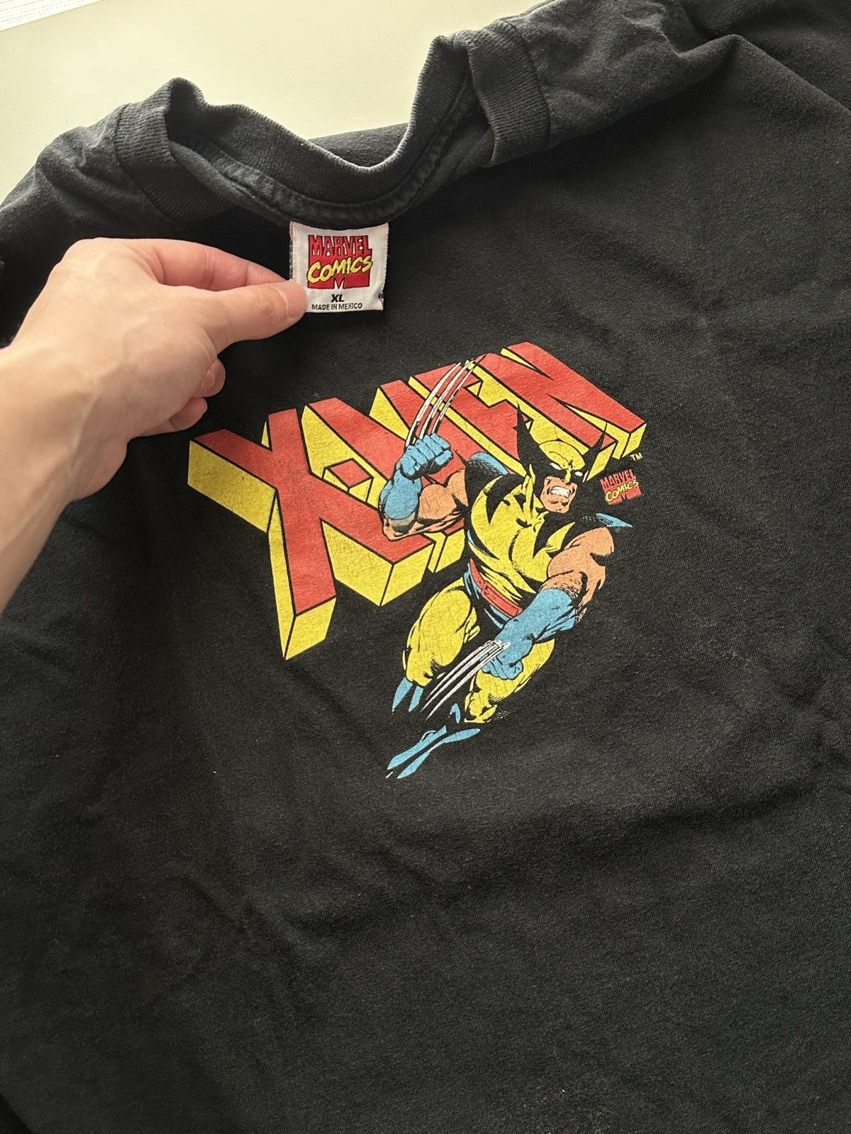 Marvel Comics × Vintage X-MEN WOLVERINE MARVEL COMICS TSHIRT (2006) Size US XL / EU 56 / 4 - 1 Thumbnail