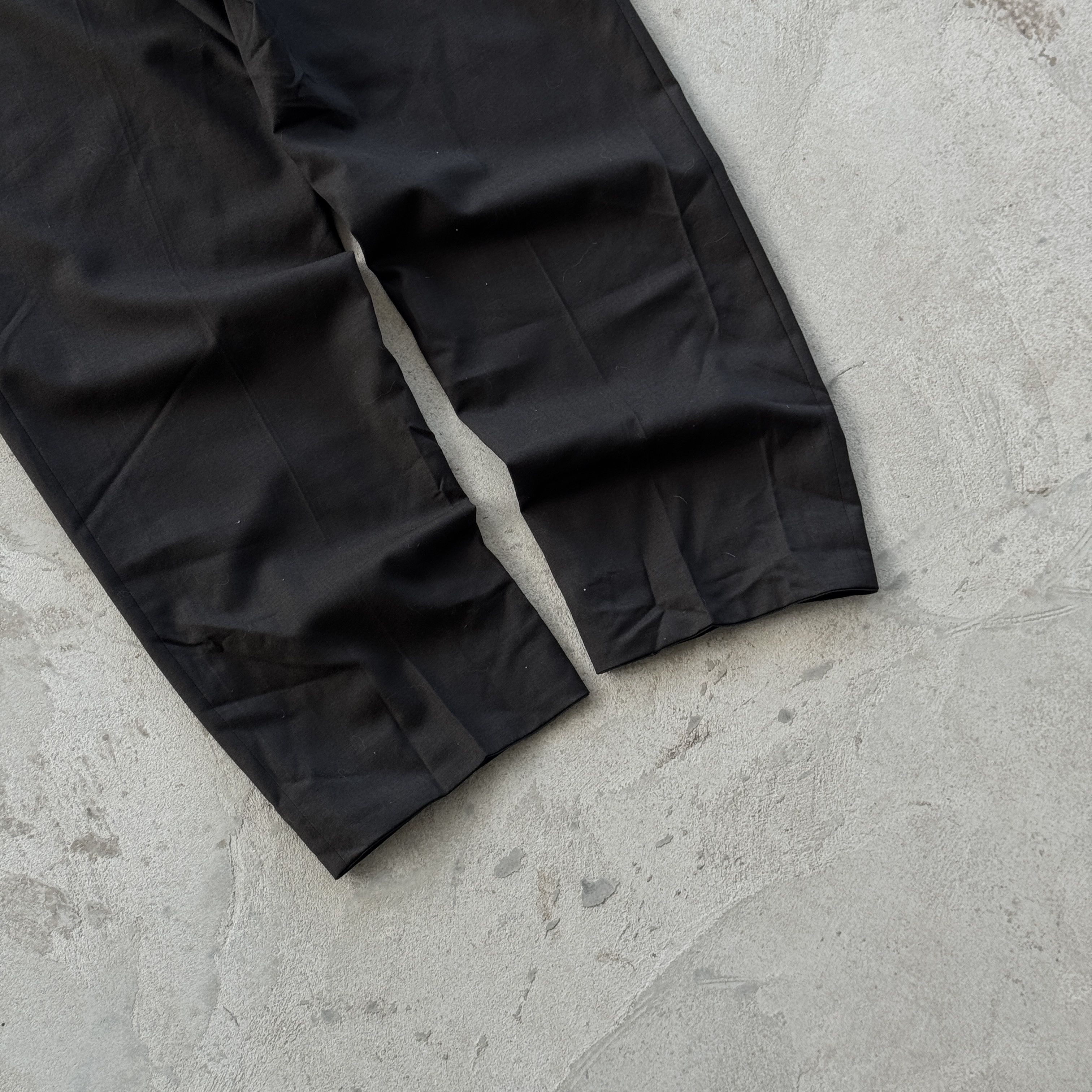 Canali Canali Proposta Pure Wool Black Trousers Pants 56 Size US 34 / EU 50 - 8 Thumbnail