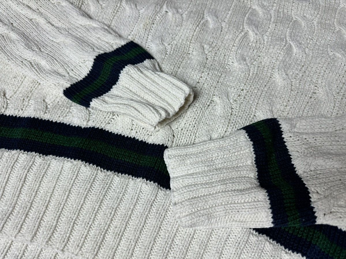 Polo Ralph Lauren Vintage Polo Ralph Lauren Cricket Cable Knit Sweater XXL Size US XXL / EU 58 / 5 - 5 Thumbnail