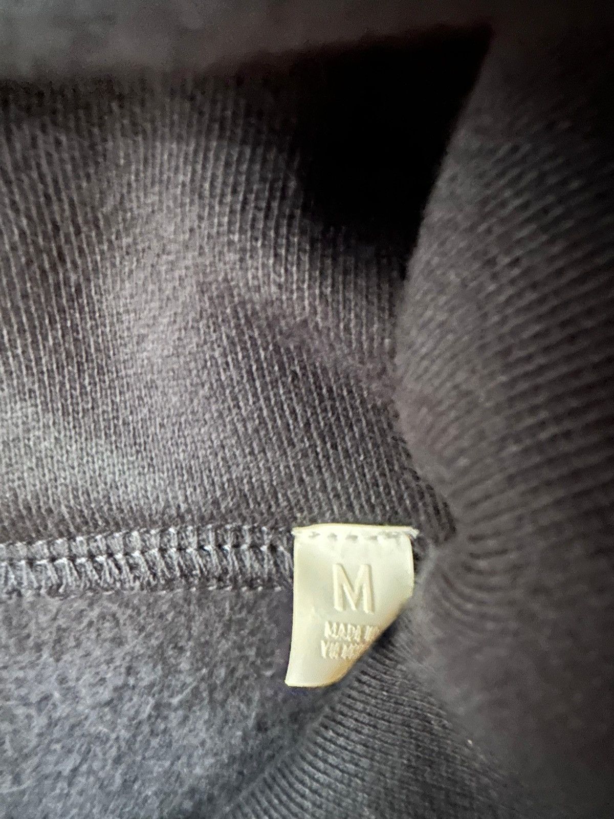 Essentials ESSENTIALS - 90's Fit Fleece Hoodie Jet Black Size US M / EU 48-50 / 2 - 2 Thumbnail