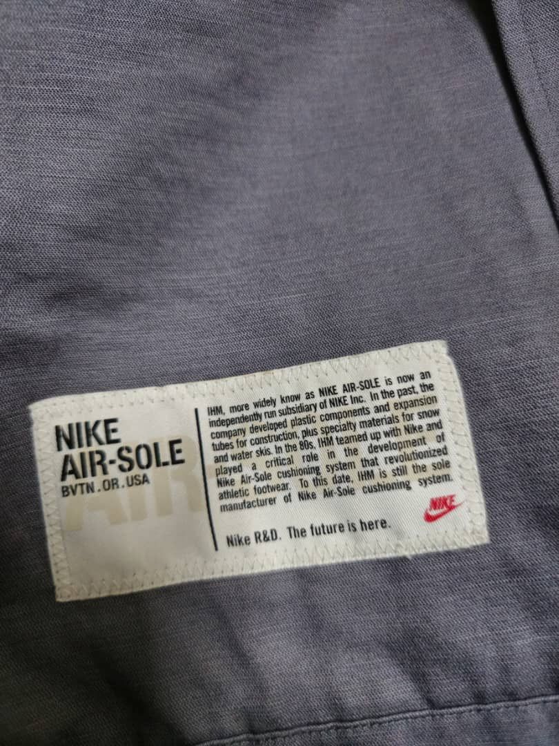 Nike Rare Nike R&D N A S Nike Air Sole Parka Jacket Size US XXL / EU 58 / 5 - 6 Thumbnail