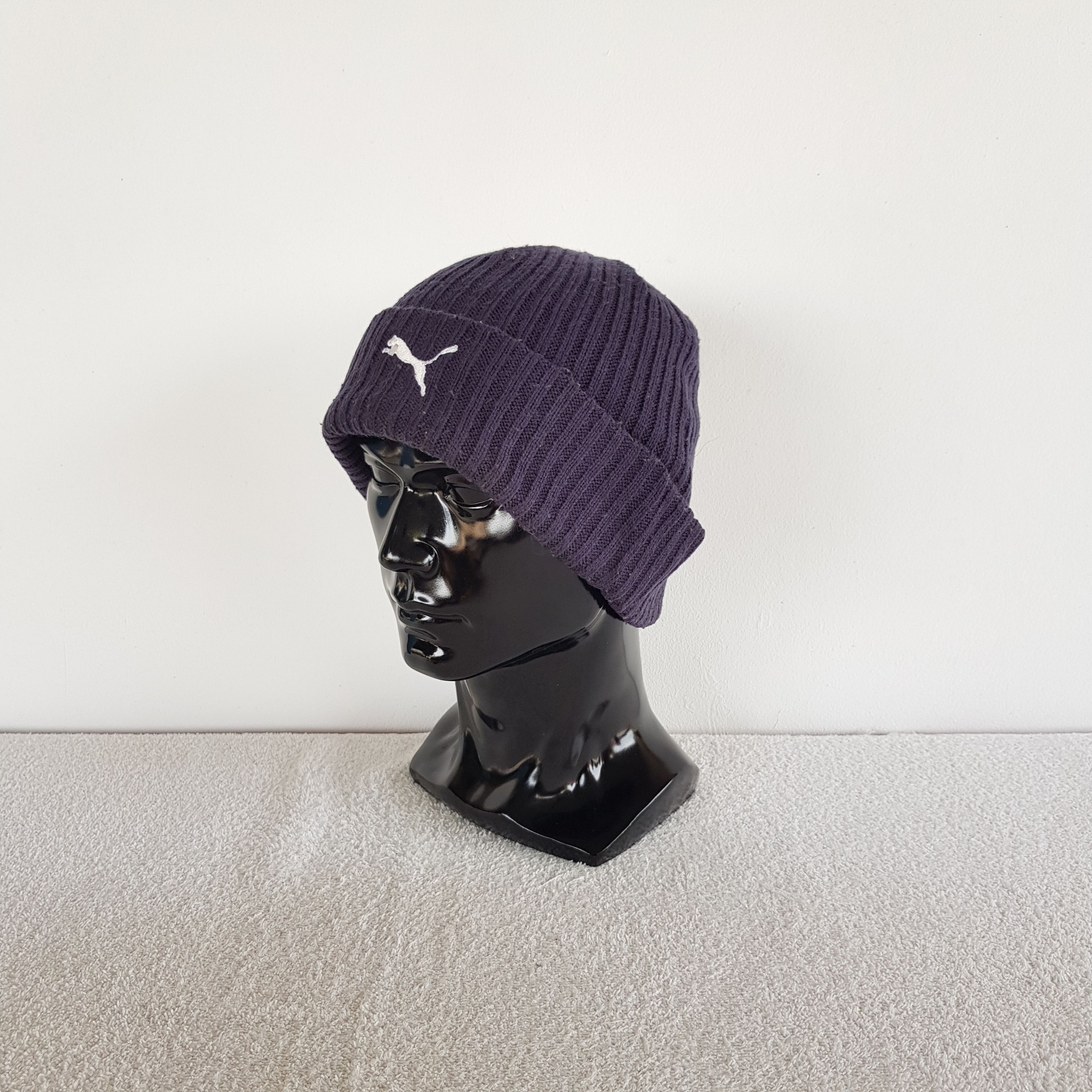 Puma Vintage Puma Beanie Y2K Sportswear Snow Caps Hats Size ONE SIZE - 1 Thumbnail