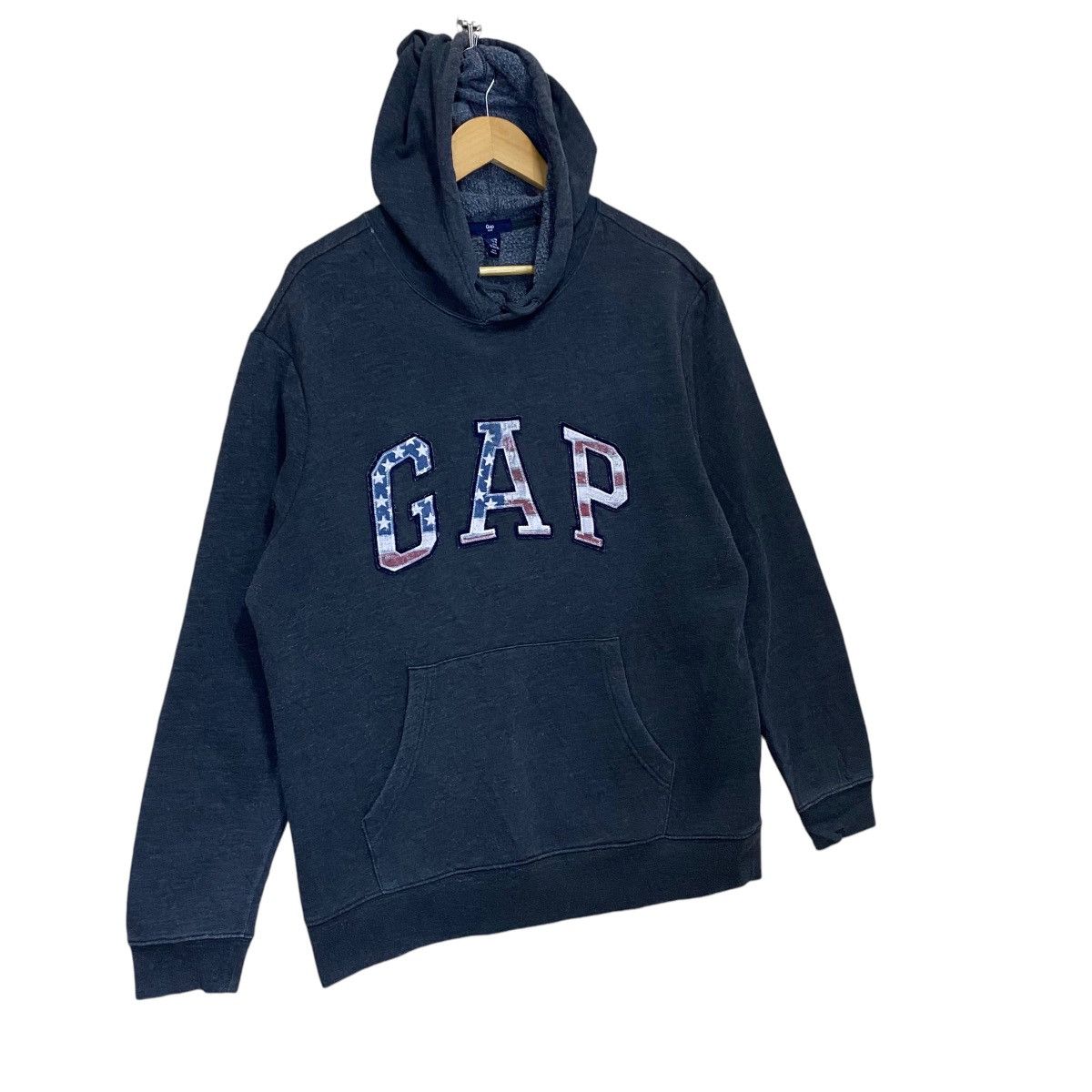 Vintage GAP BIG LOGO HOODIE Size US L / EU 52-54 / 3 - 2 Thumbnail