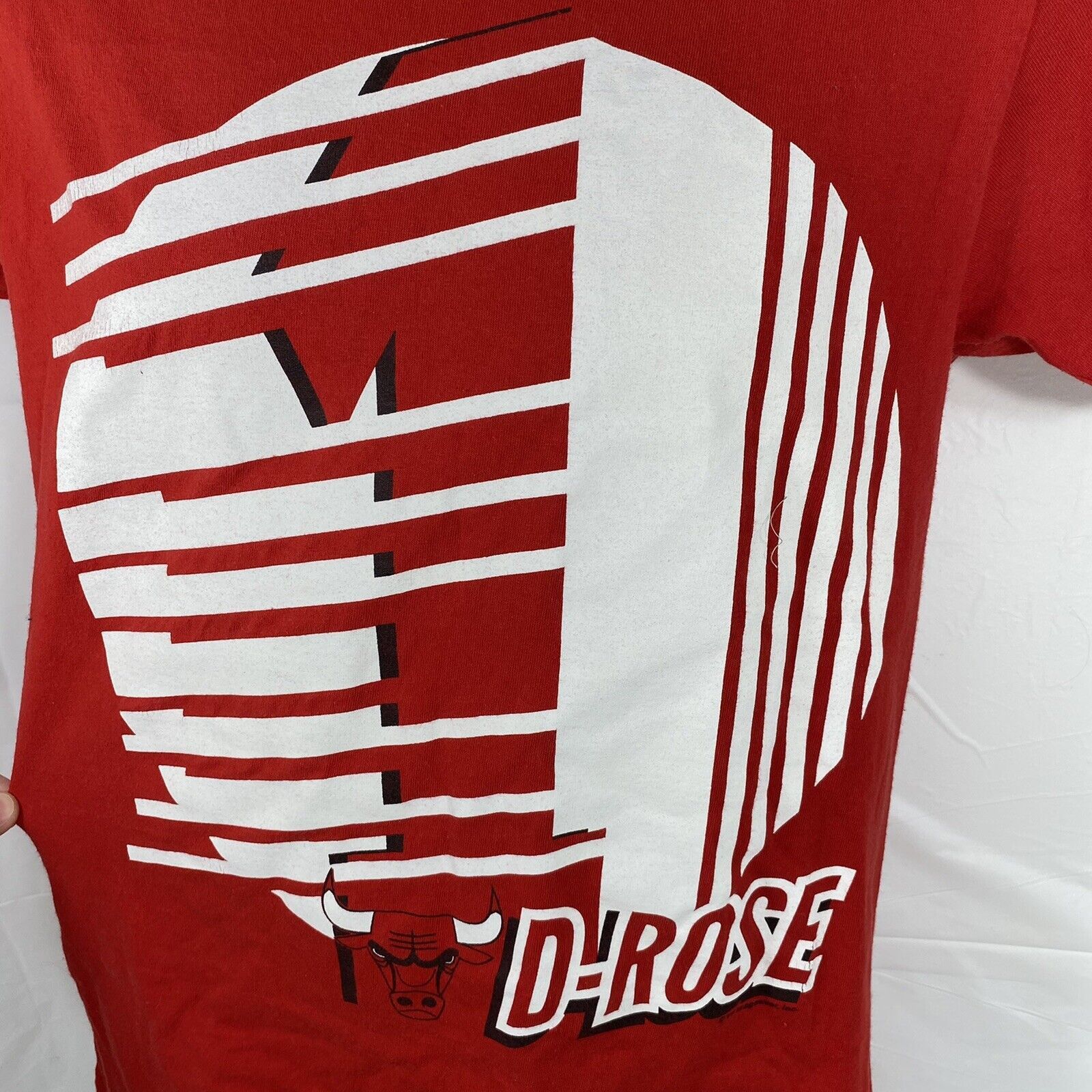 Majestic Majestic NBA Chicago Bulls Red Graphic T Shirt Size US S / EU 44-46 / 1 - 4 Thumbnail