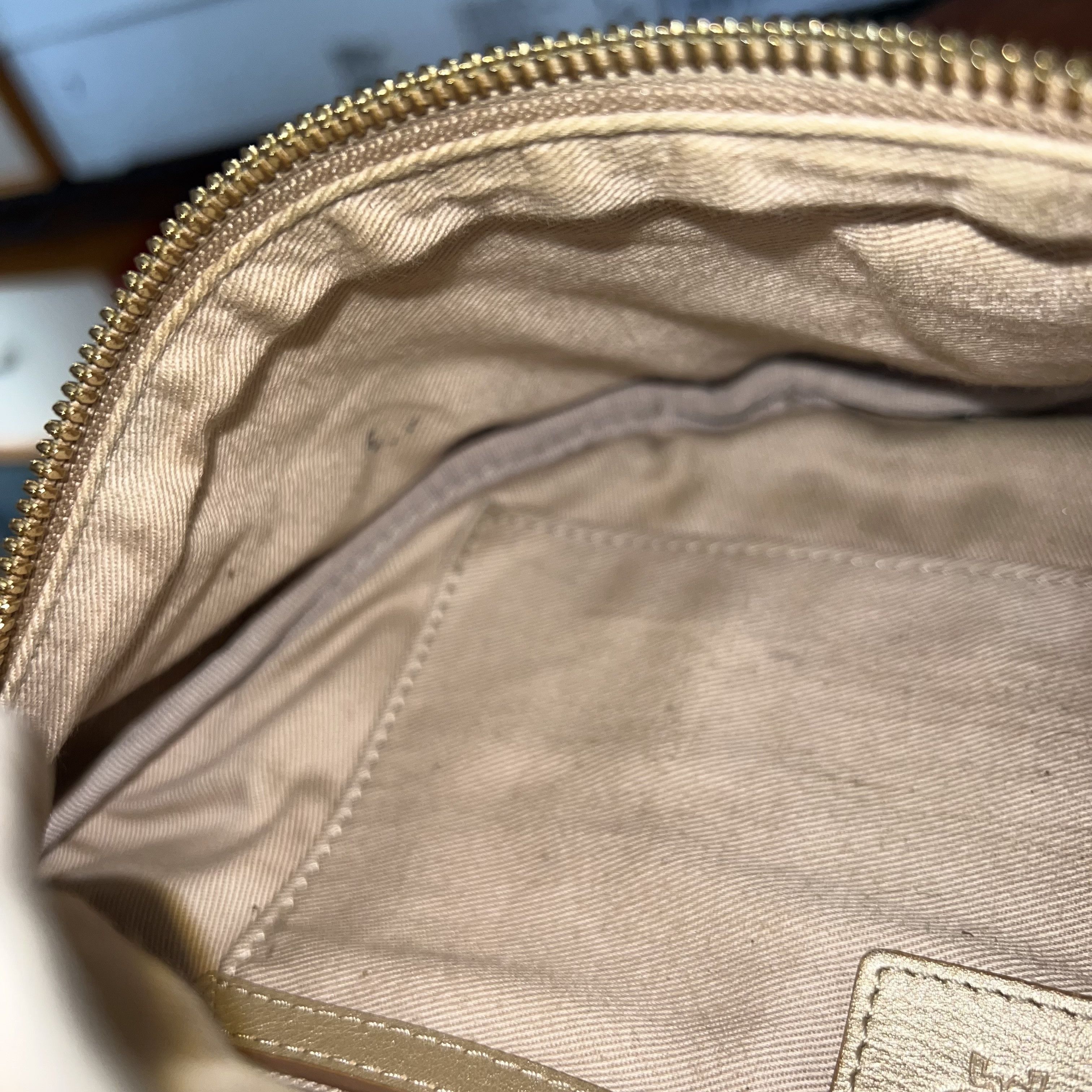 MCM MCM Gold Visetos Coated Canvas Belt Bag Size ONE SIZE - 16 Thumbnail