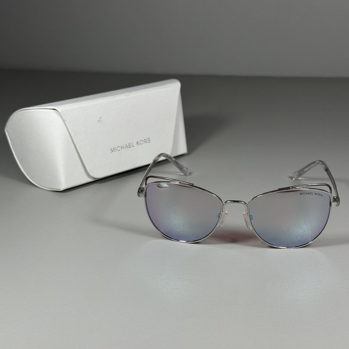 Michael Kors Michael Kors MK1035 (St.Lucia) 11537V Cat Eye Sunglasses Size ONE SIZE - 2 Thumbnail