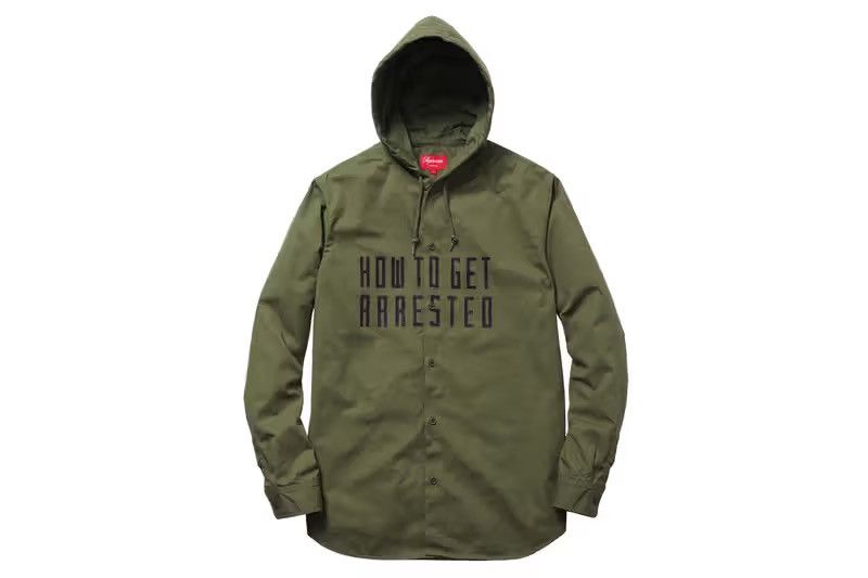 Supreme Supreme - How To Get Arrested Hooded Jacket Size US M / EU 48-50 / 2 - 1 Thumbnail