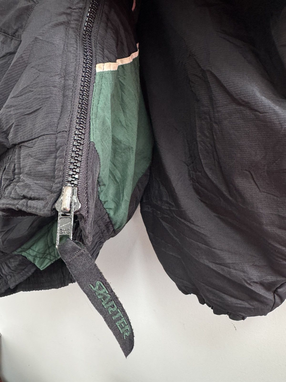 Starter Vintage 90's Starter Big Logo Embroidery Jacket Pullover Size US XL / EU 56 / 4 - 14 Thumbnail