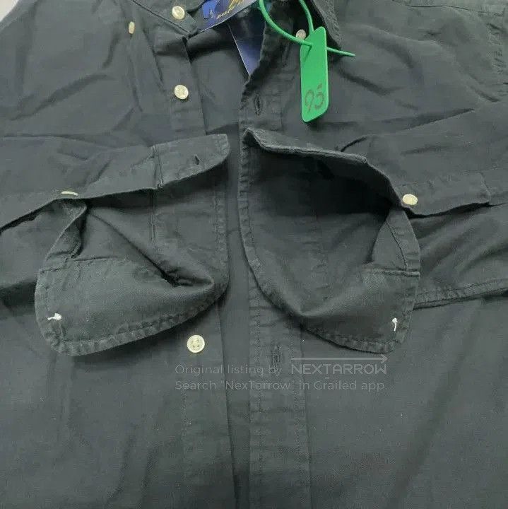 Polo Ralph Lauren Polo Ralph Lauren Logo Embroidered Oxford Long. Size US XL / EU 56 / 4 - 4 Thumbnail