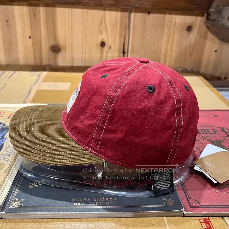 RRL Ralph Lauren RRL Ralph Lauren Corduroy Brim Baseball Cap Size ONE SIZE - 3 Thumbnail