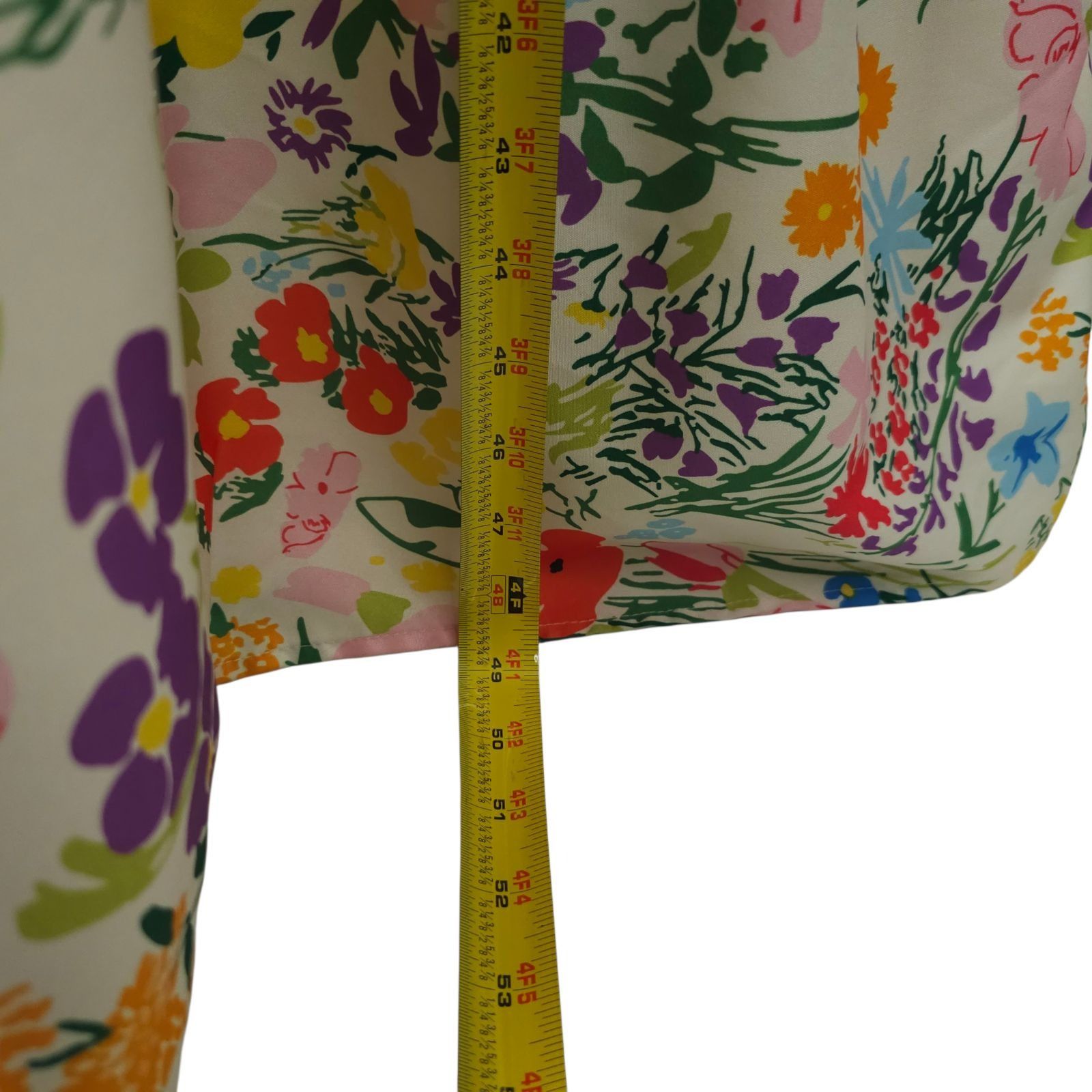 Other Sunday Up Maxi Dress L Floral Shirred Bodice Puff Sleeves Size L / US 10 / IT 46 - 17 Thumbnail