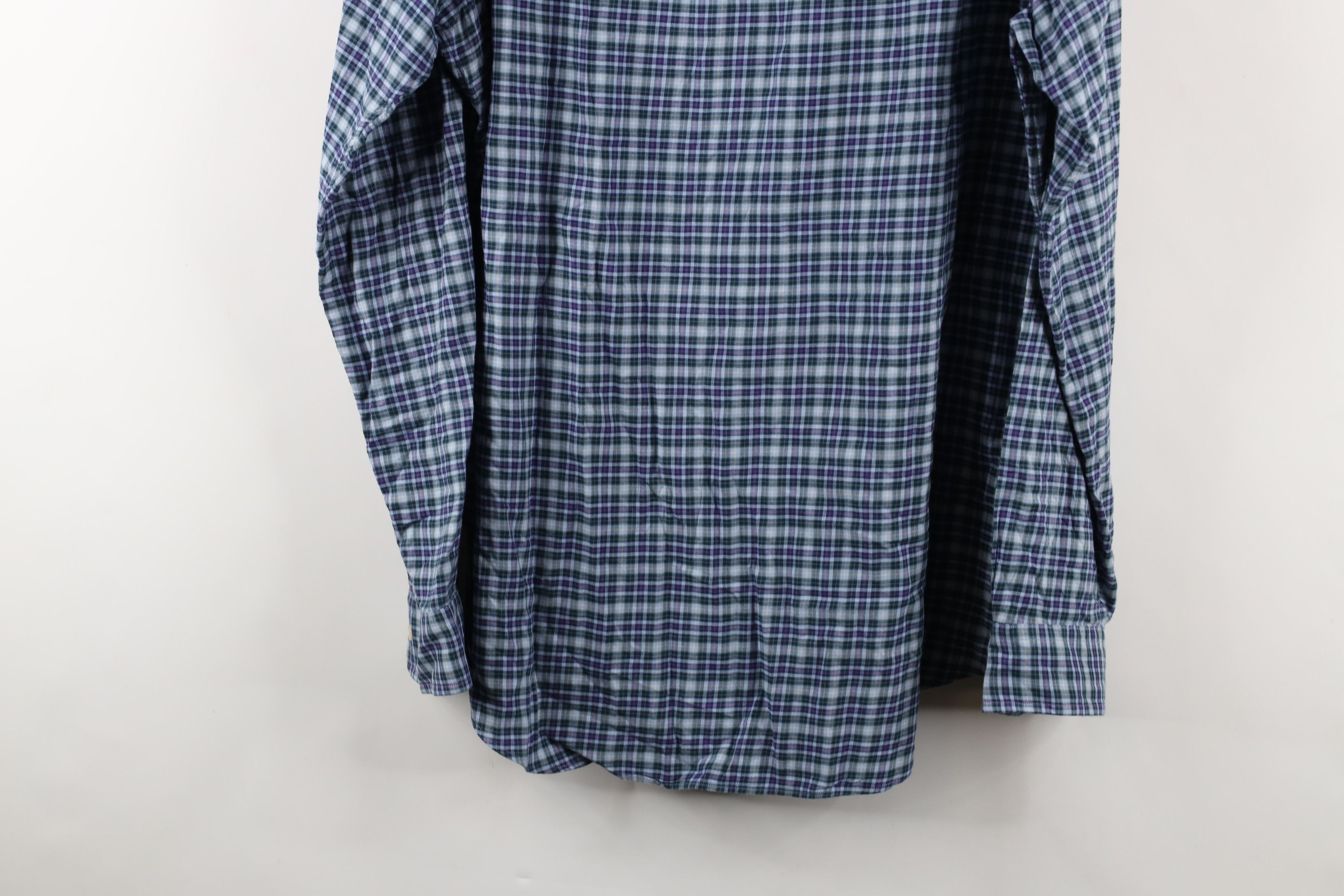 Ralph Lauren × Vintage Vintage Ralph Lauren Lightweight Collared Button Down Shirt Size US L / EU 52-54 / 3 - 10 Thumbnail