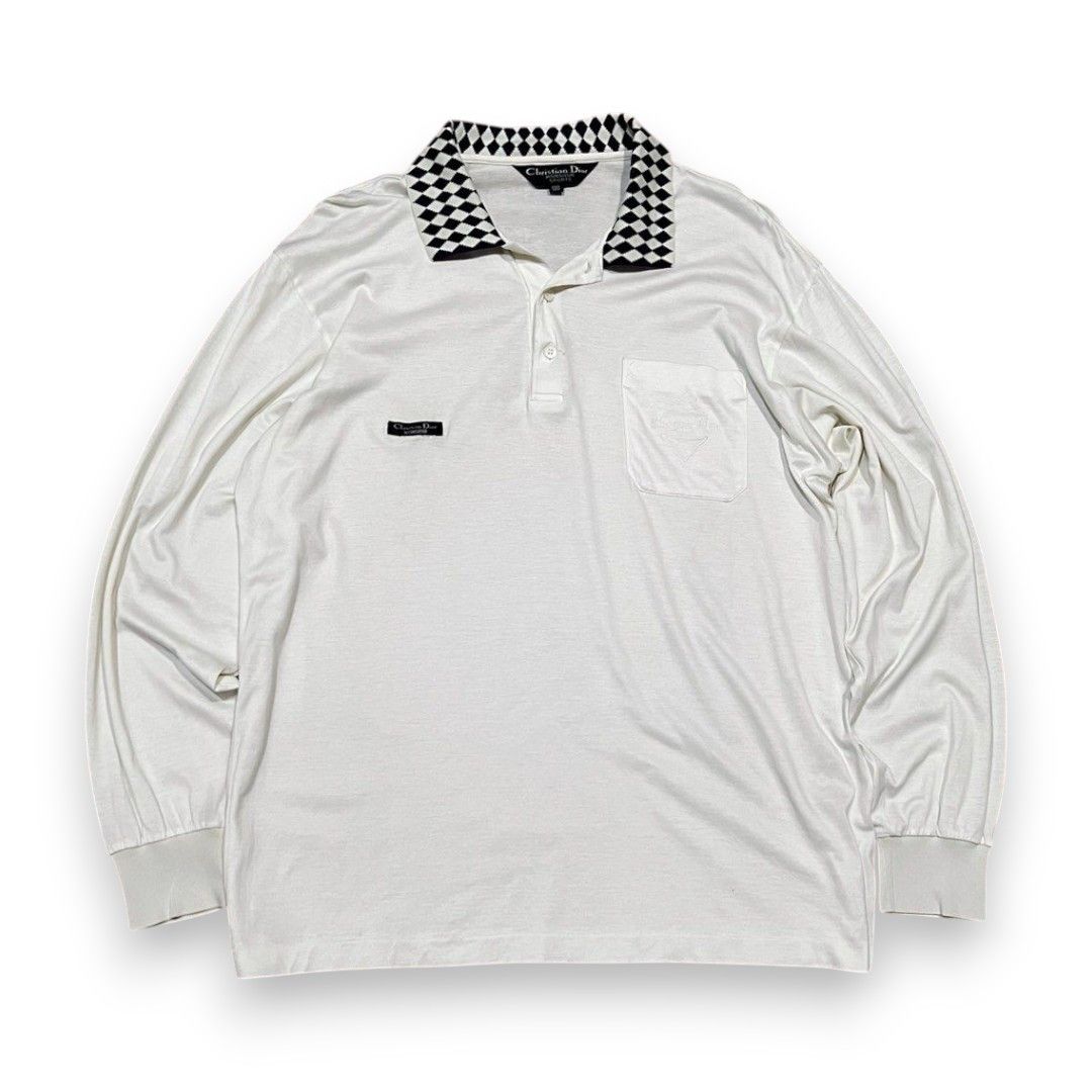 Christian Dior Monsieur Vintage Christian Dior Polo Shirt Size US M / EU 48-50 / 2 - 1 Thumbnail