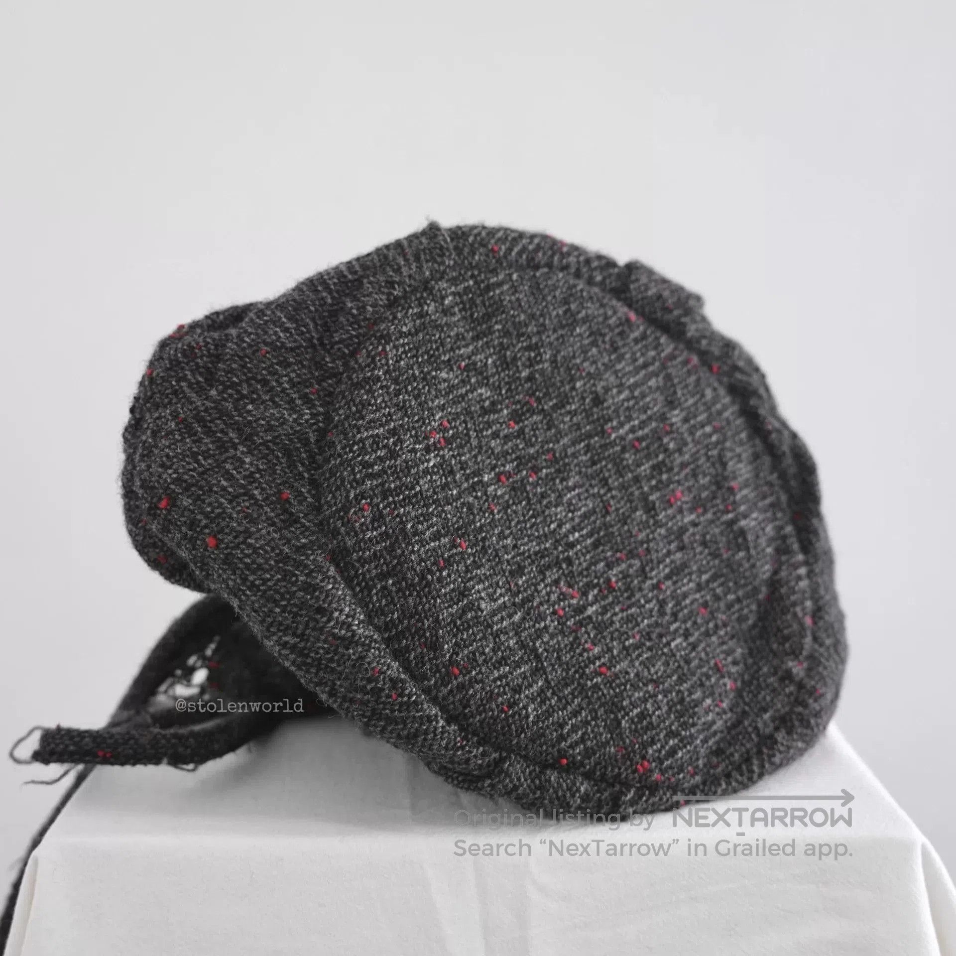 Junya Watanabe charming wool round bag with drawstring. Size ONE SIZE - 5 Thumbnail