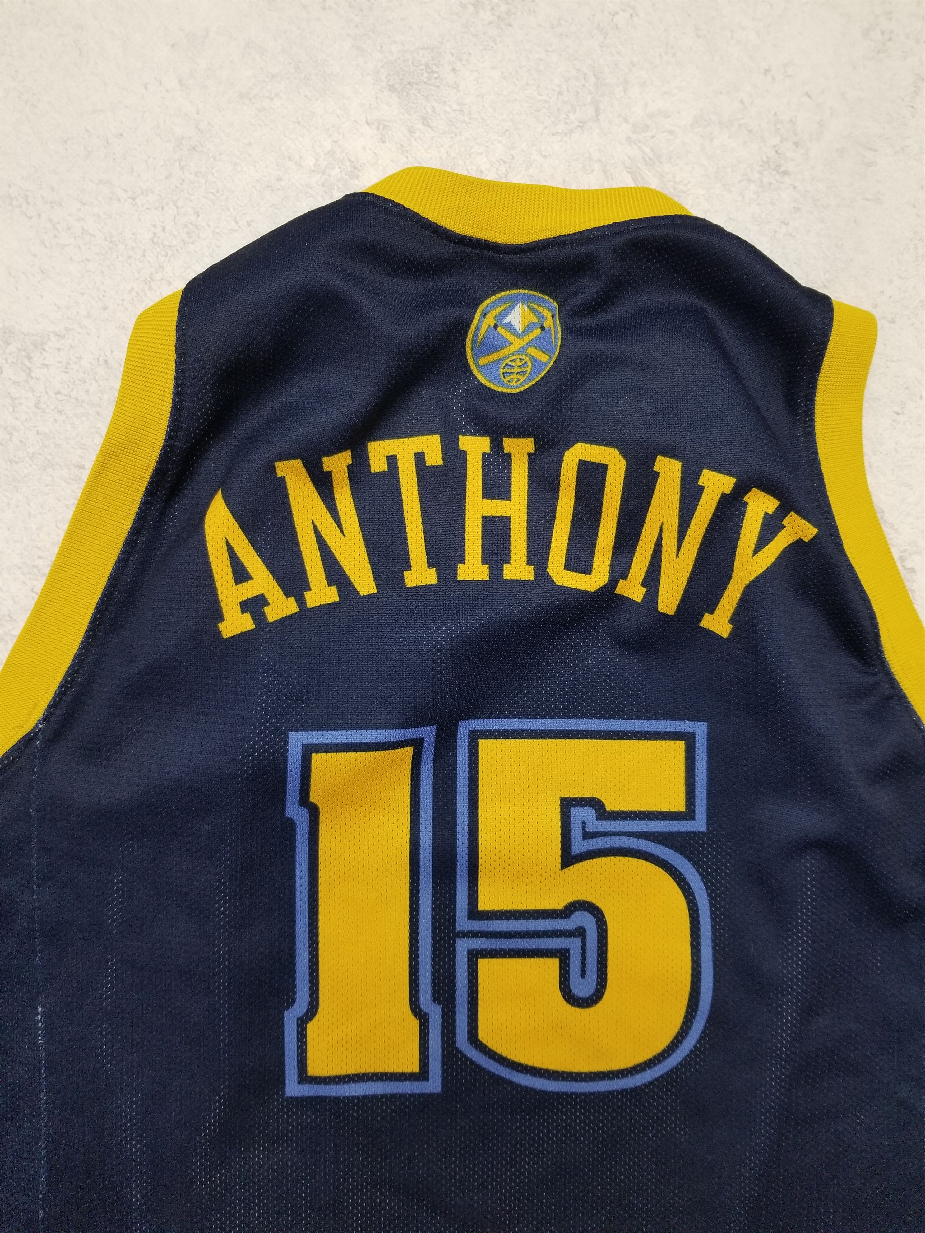 Champion Vintage Champion Denver Nuggets Anthony #15 Blue NBA Jersey Size US S / EU 44-46 / 1 - 4 Thumbnail