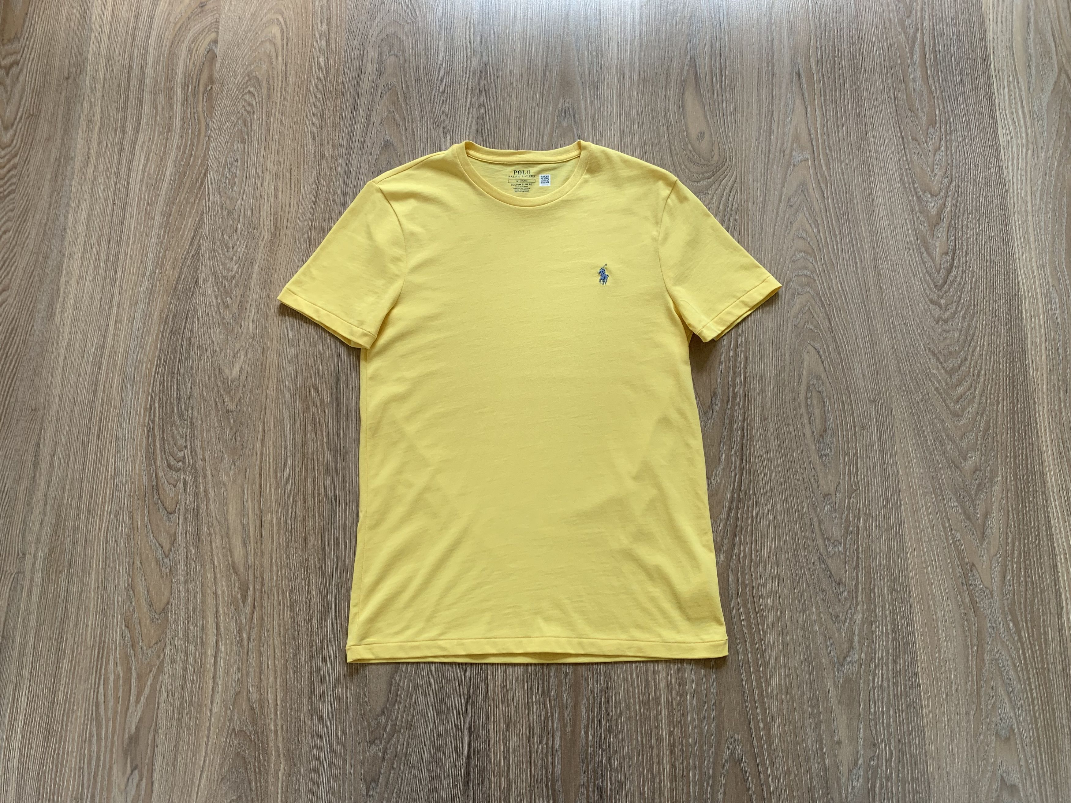 Polo Ralph Lauren × Ralph Lauren Polo Ralph Lauren Custom Slim Fit T Shirt Oasis Yellow Size US M / EU 48-50 / 2 - 9 Thumbnail