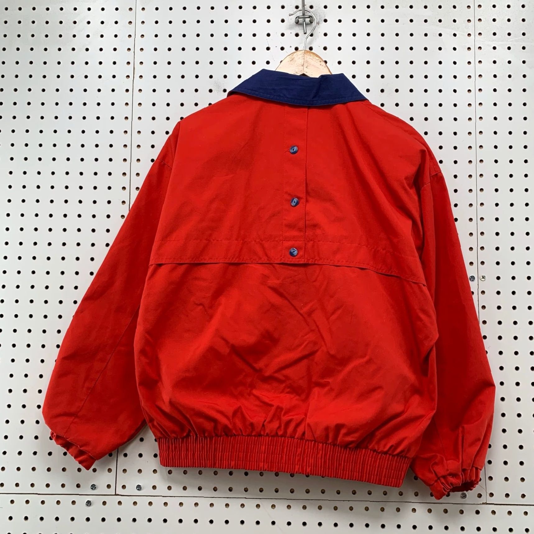 Vintage VINTAGE Sergio Valente Jacket Mens S Red Back Button Hong Kong Size US S / EU 44-46 / 1 - 2 Thumbnail