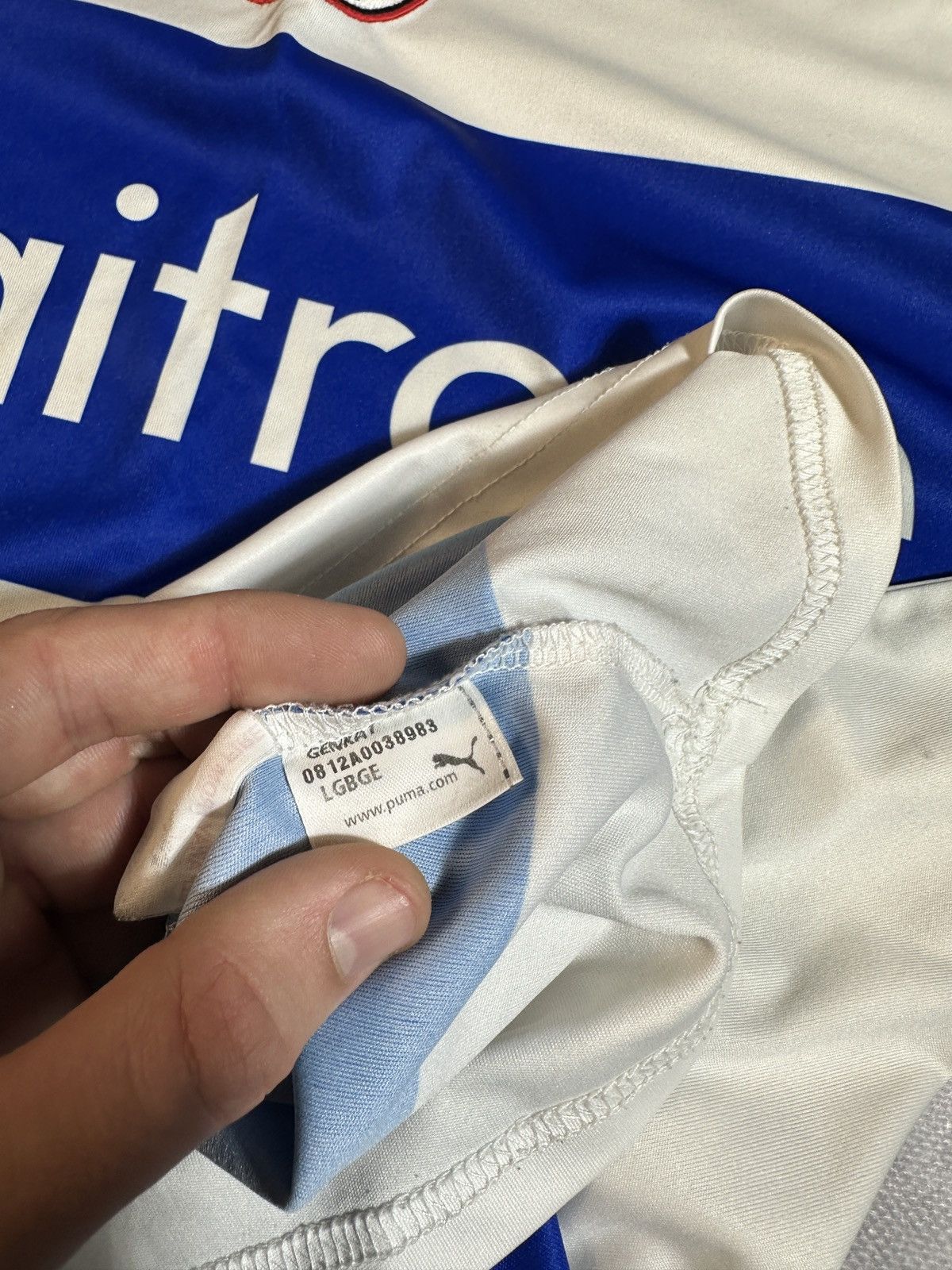 Puma × Vintage Vintage Puma Reading Soccer Jersey Streetwear Rare Style XL Size US XL / EU 56 / 4 - 5 Thumbnail