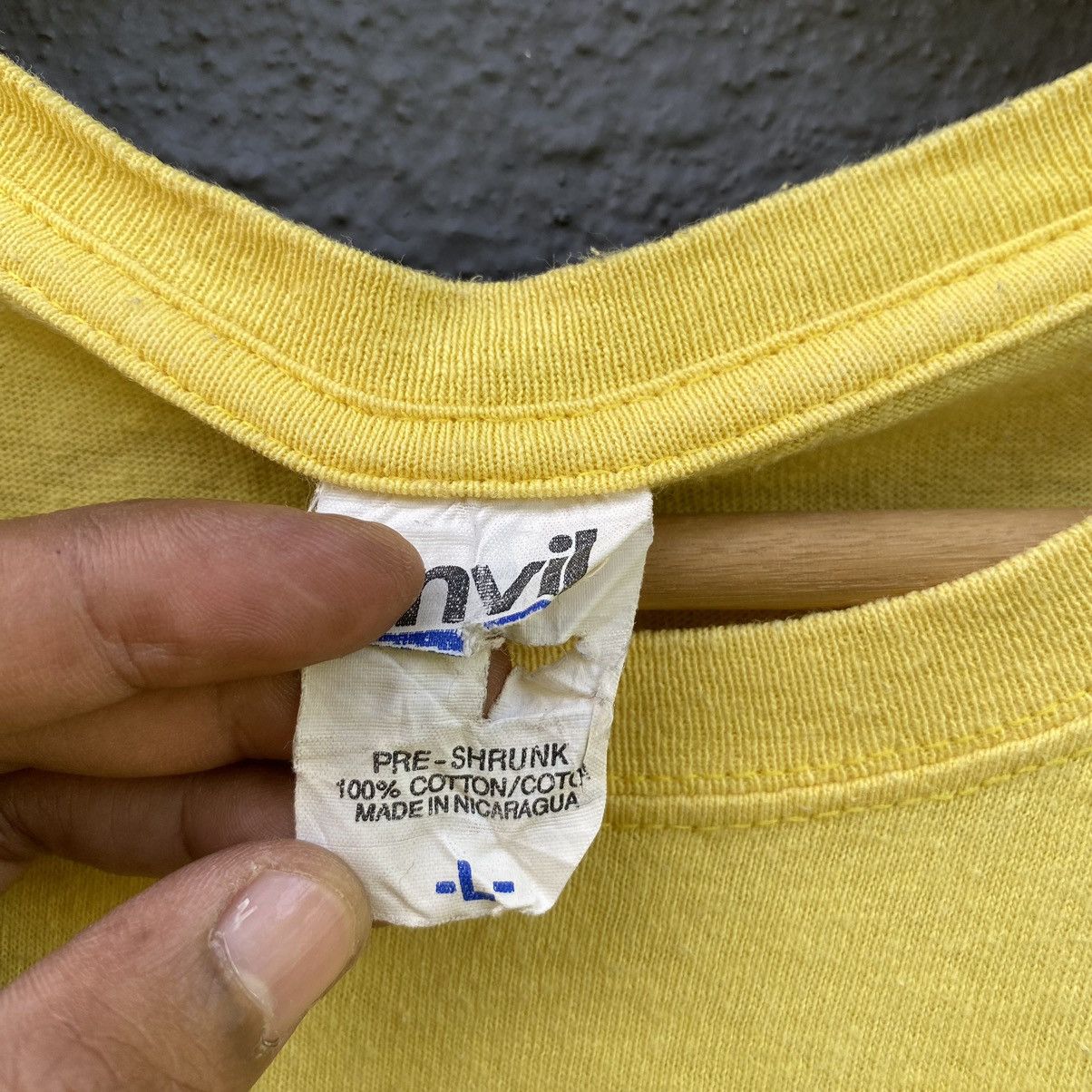 Cartoon Network Thrashed Faded Vintage Y2K Spongebob Squarepants ERD GRUNGE Size US L / EU 52-54 / 3 - 5 Thumbnail