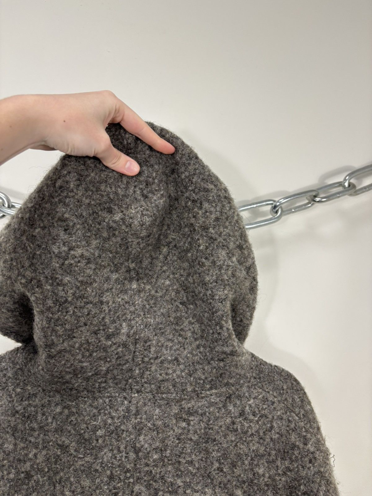 Other Moessmer Tiroler Loden Women’s Grey Wool Blend Duffle Coat Size S / US 4 / IT 40 - 17 Thumbnail
