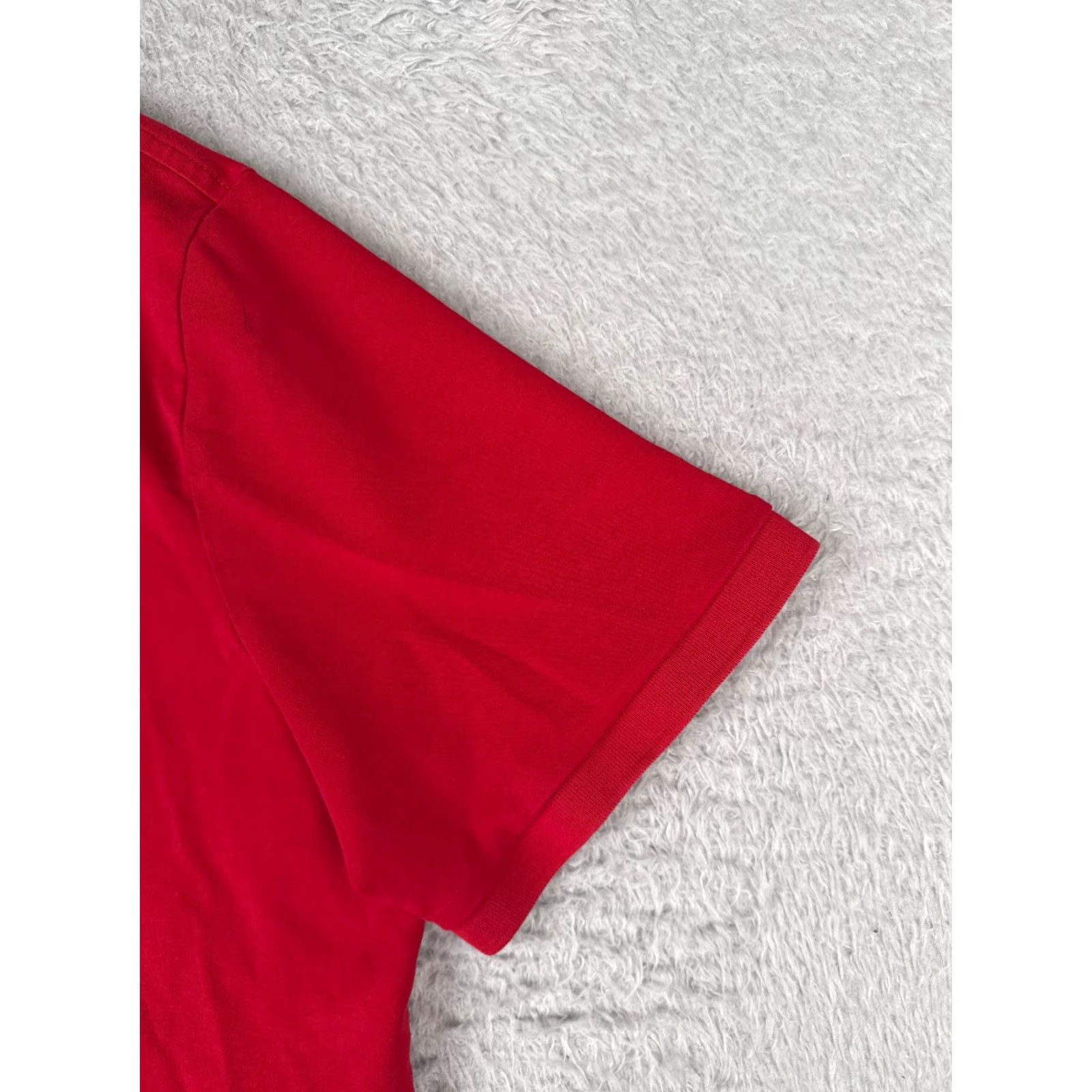 Ralph Lauren Ralph Lauren Polo Shirt Men Large Red 100% Cotton Jersey Polo Shirt Regular Fit Short Sleeve Size US L / EU 52-54 / 3 - 2 Thumbnail