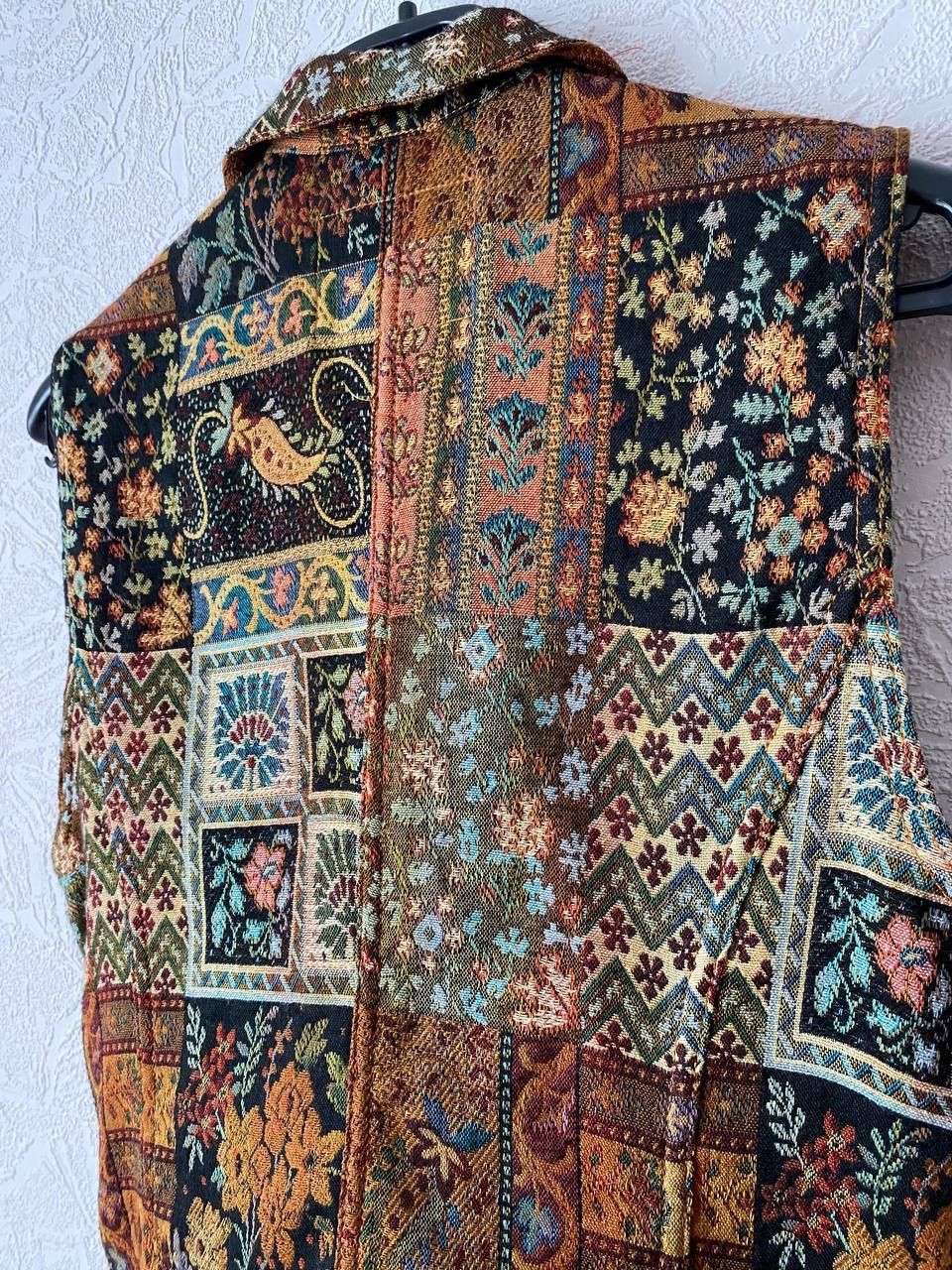 Kenzo 80s Kenzo Jeans Jungle Women Tapestry Vest Archive Fashion Size S / US 4 / IT 40 - 10 Thumbnail