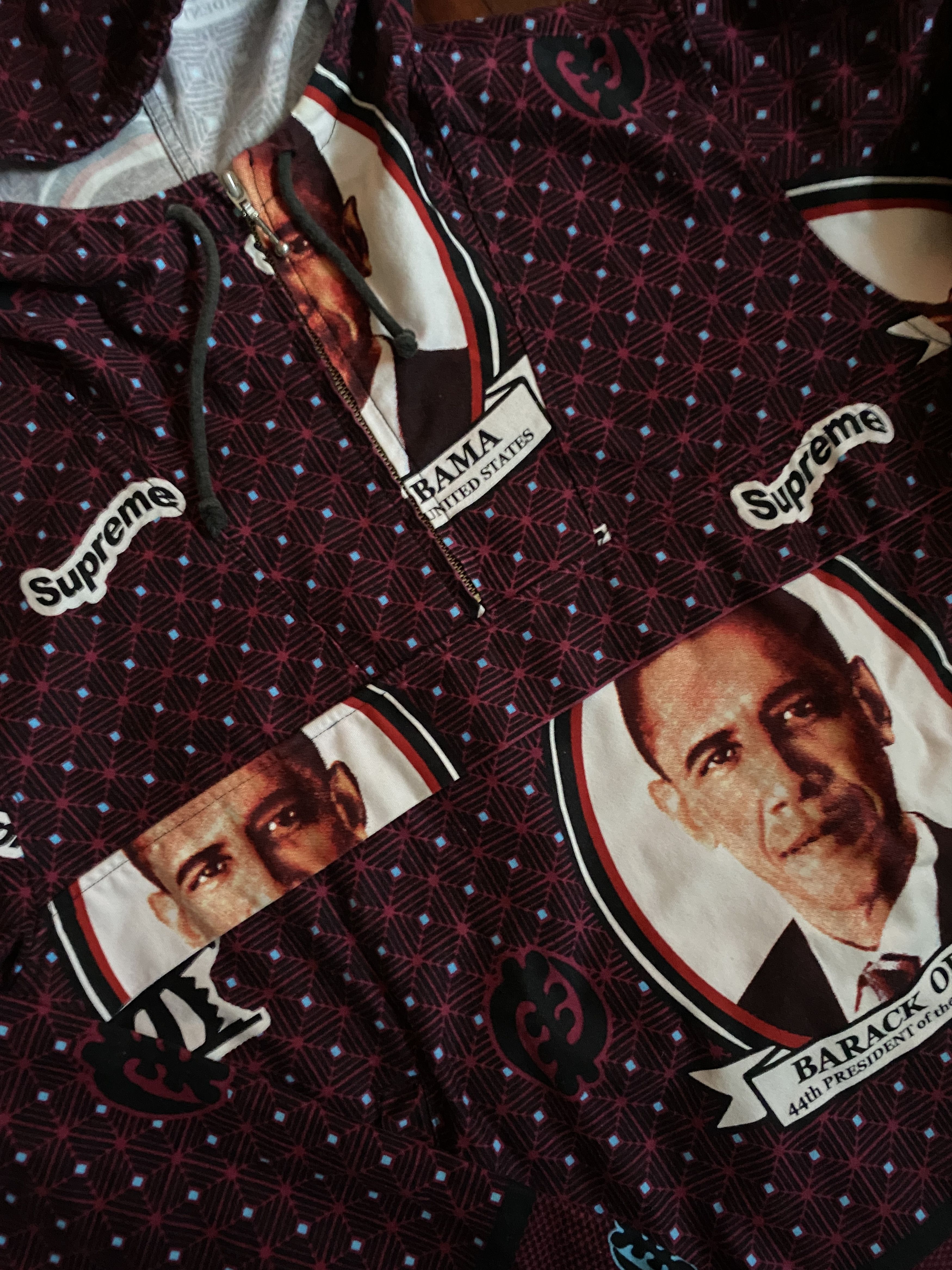 Supreme Obama Anorak SS17 Size US M / EU 48-50 / 2 - 3 Thumbnail