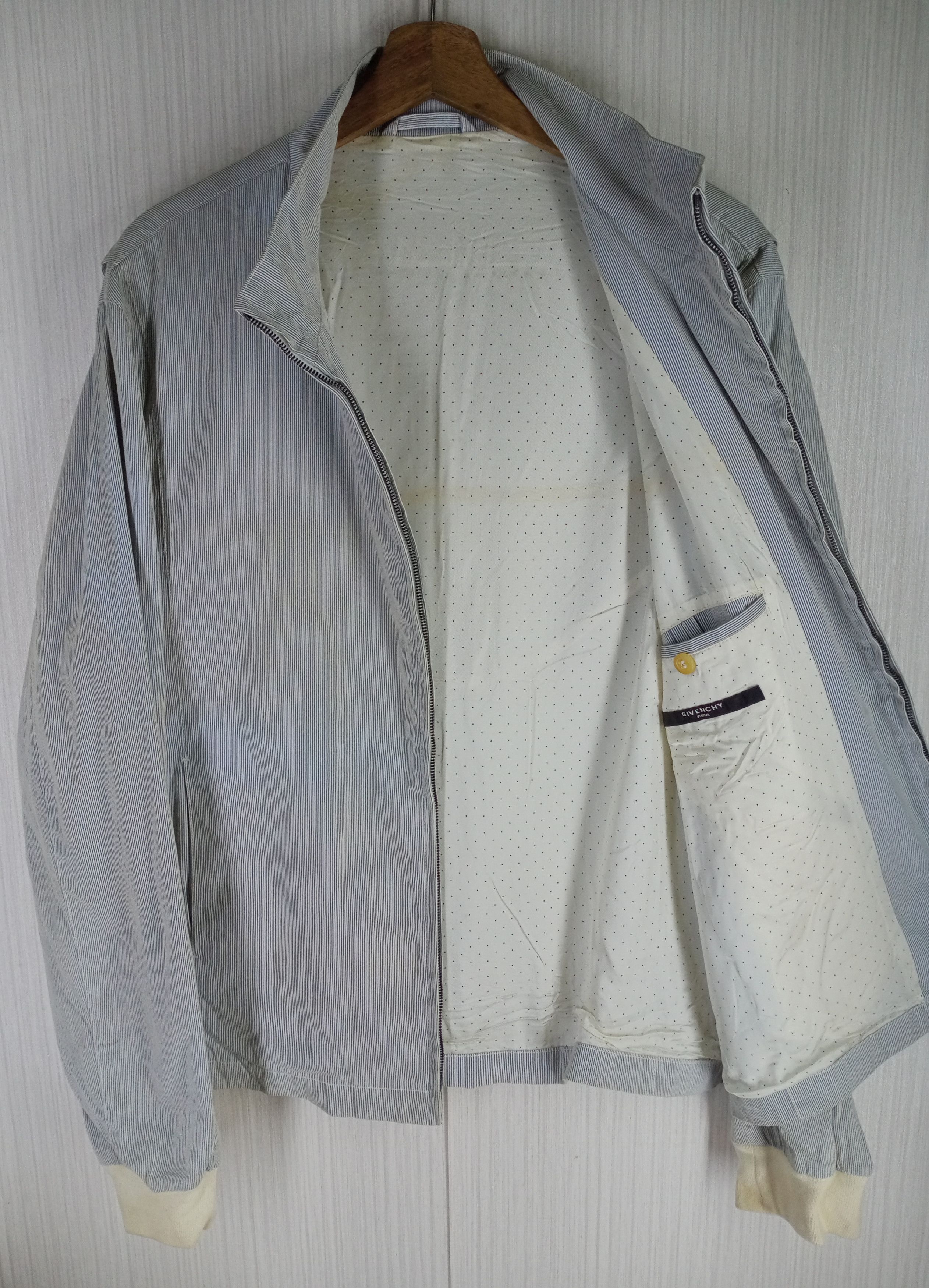 Givenchy Vintage Givenchy Paris Stripes Jacket Size US M / EU 48-50 / 2 - 3 Thumbnail